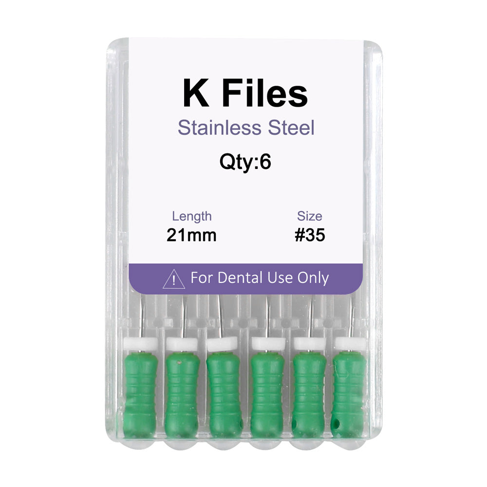 Stainless steel K-file, purple packaging - CYF217