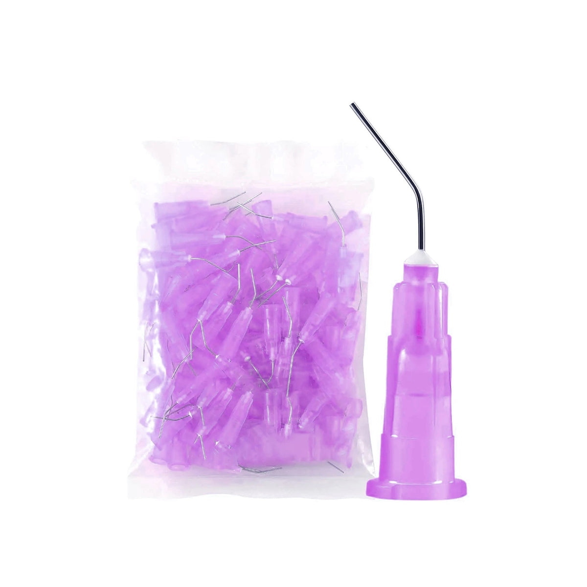 CYW470 Dental Disposable Pre- Bent Needle Tips,100pcs/bag