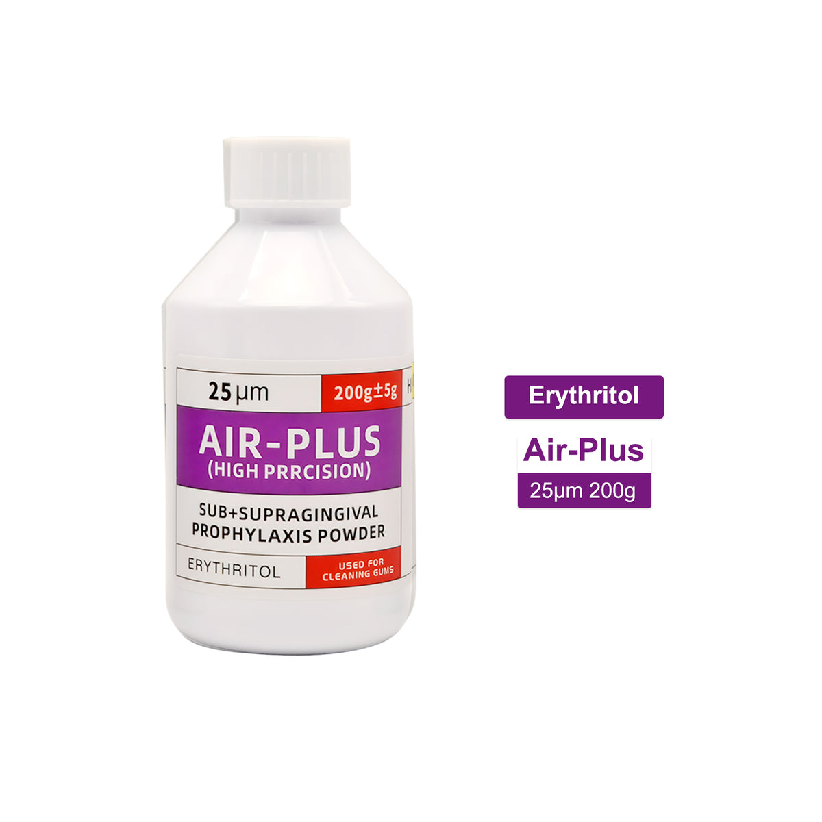 CYM034 Dental Prophy Powder, Glycine & Erythritol Air Flow Sandblasting Powder