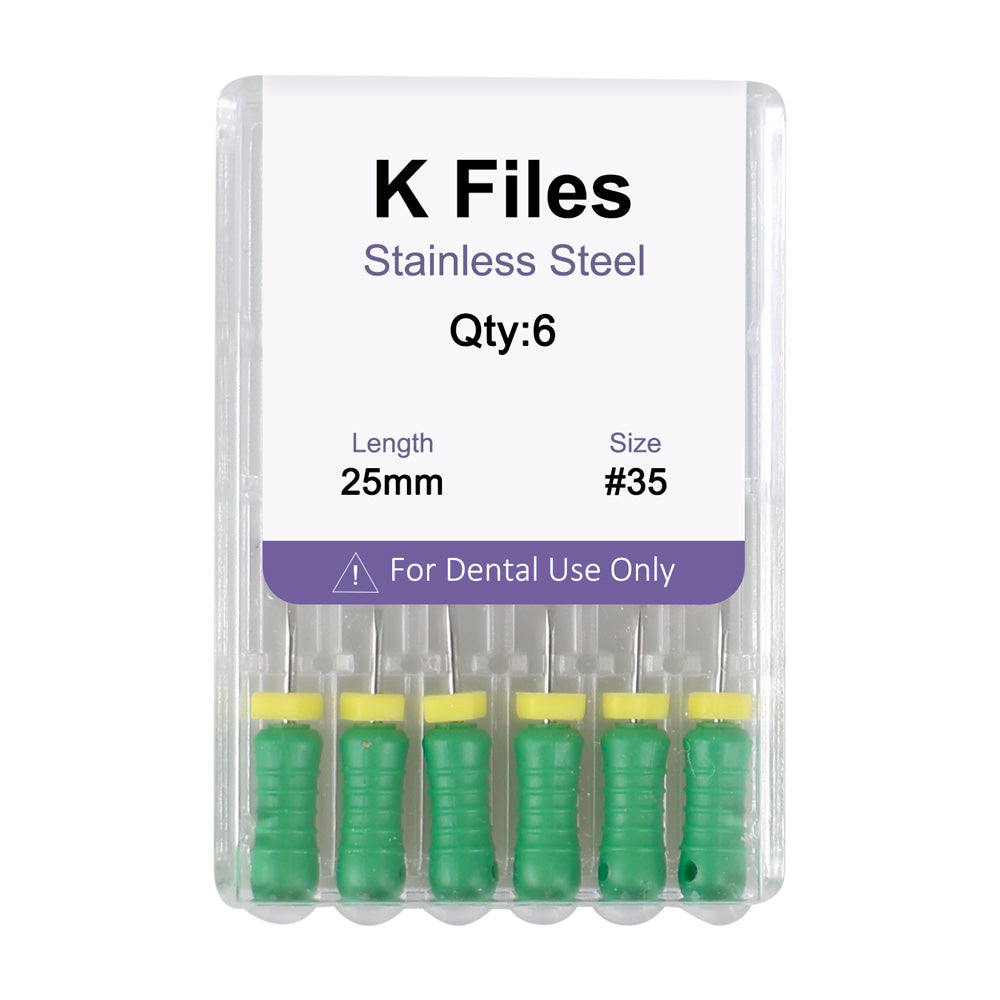 Stainless steel K-file, purple packaging - CYF217