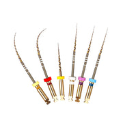 CYF209 6pcs Dental Rotary Super Gold Files - Denspay Dental - Rotary Files