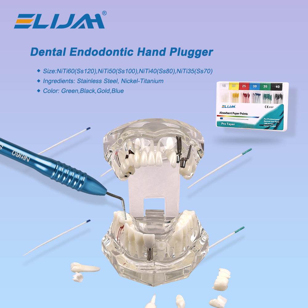 CYW776 Dental Endodontic Hand Plugger - Denspay Dental - Dental Filling Tool