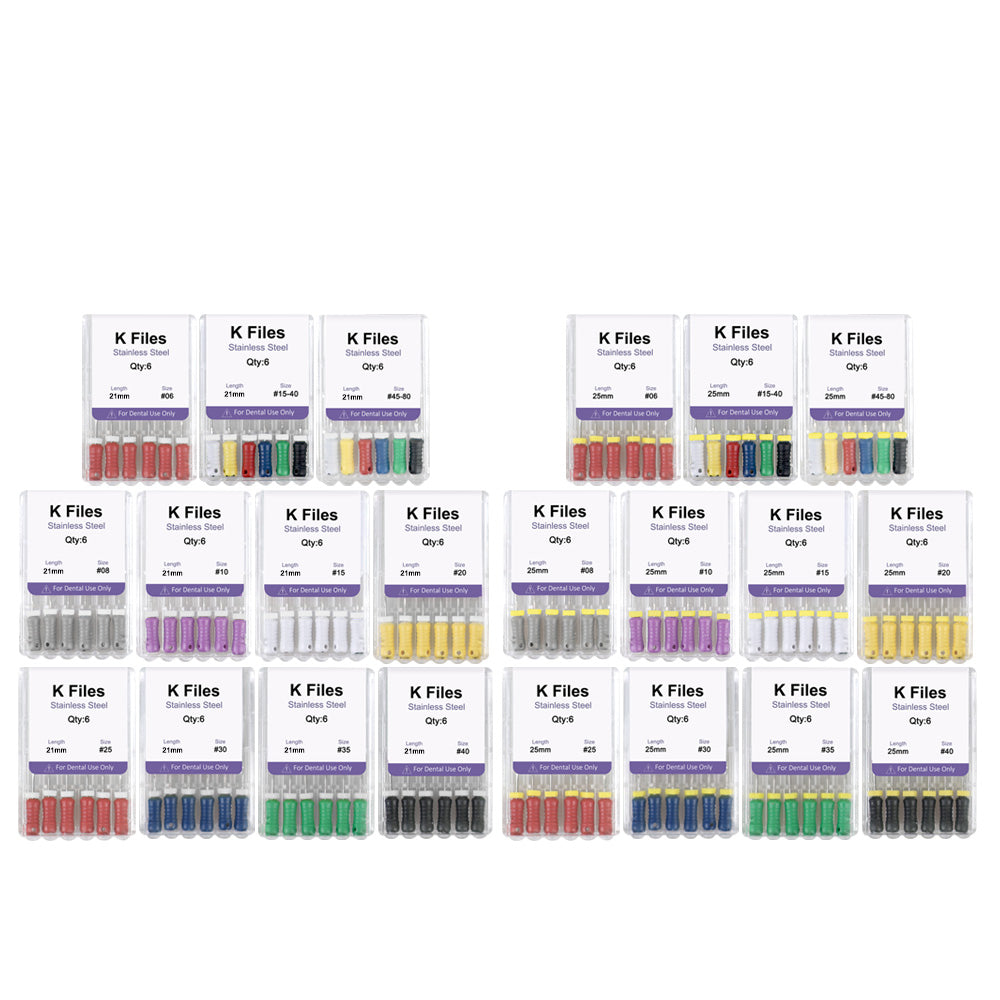 CYF217 Dental Hand Use K Files - Denspay Dental - K-Files