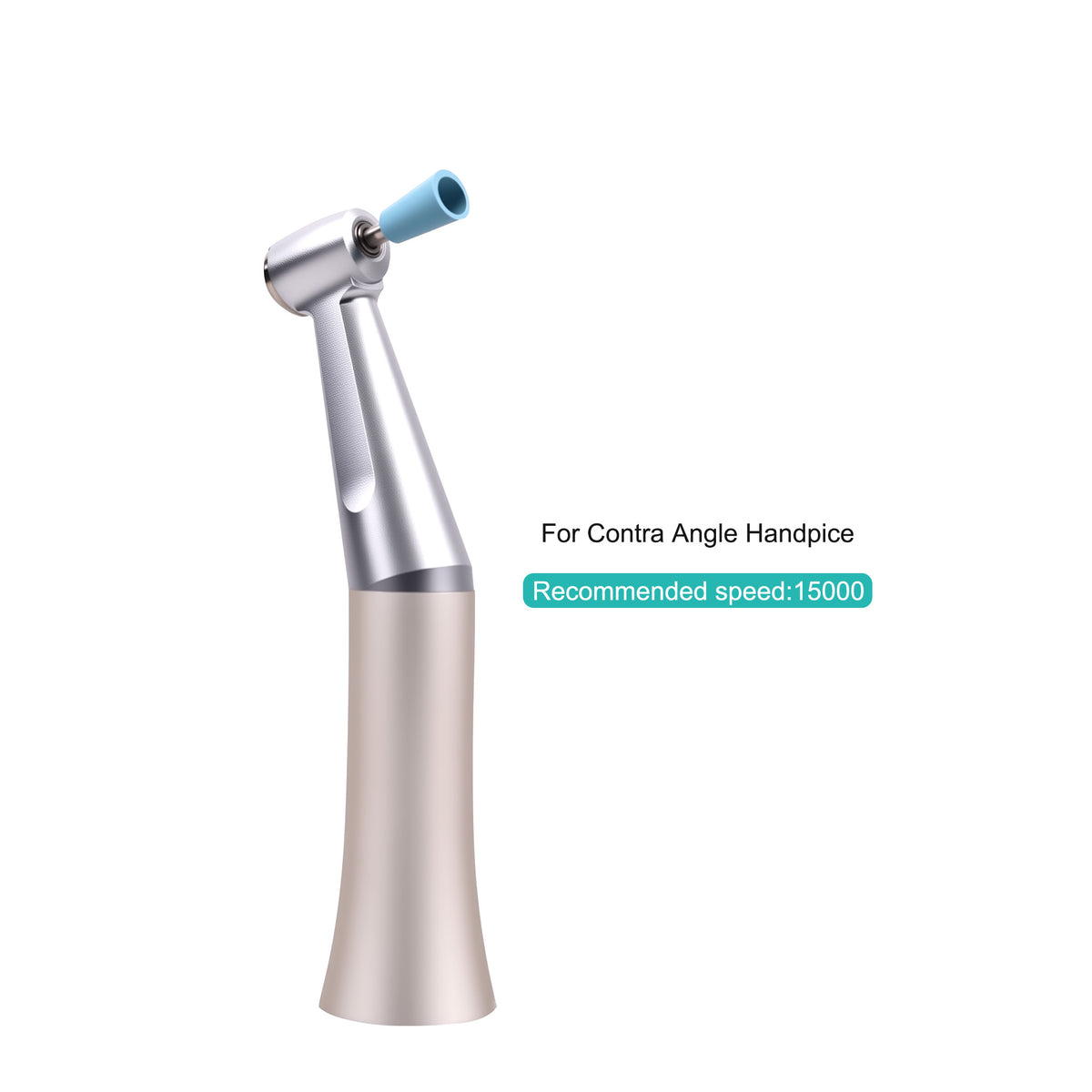 Install GRA0603 polishing tool on dental low speed handpiece