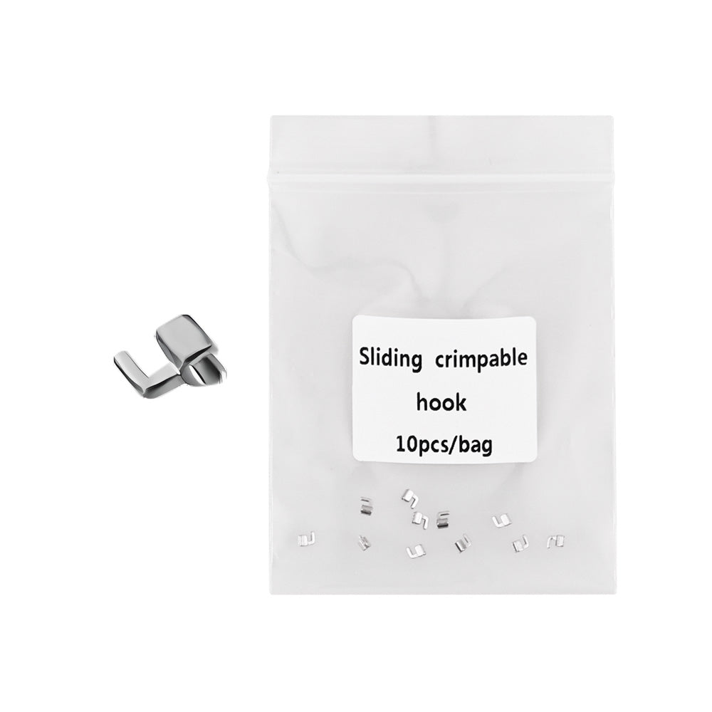 CYZ007 Dental Orthodontic Crimpable Hook 10pcs - Denspay Dental - Sliding Hook