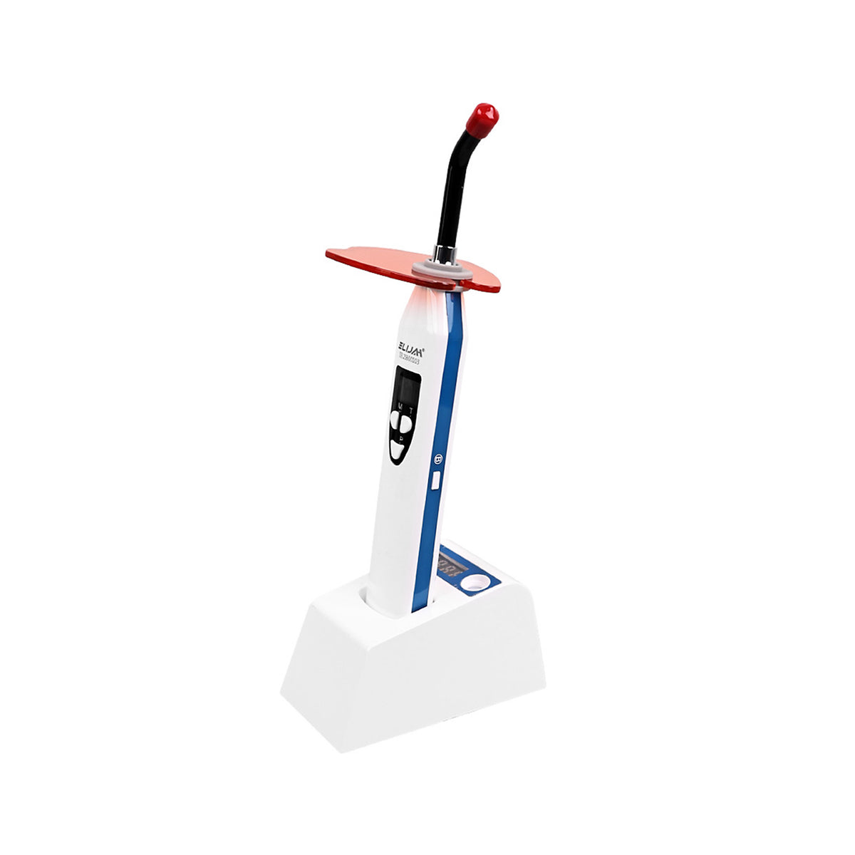 5s dental curing light with built‑in light meter white background main product