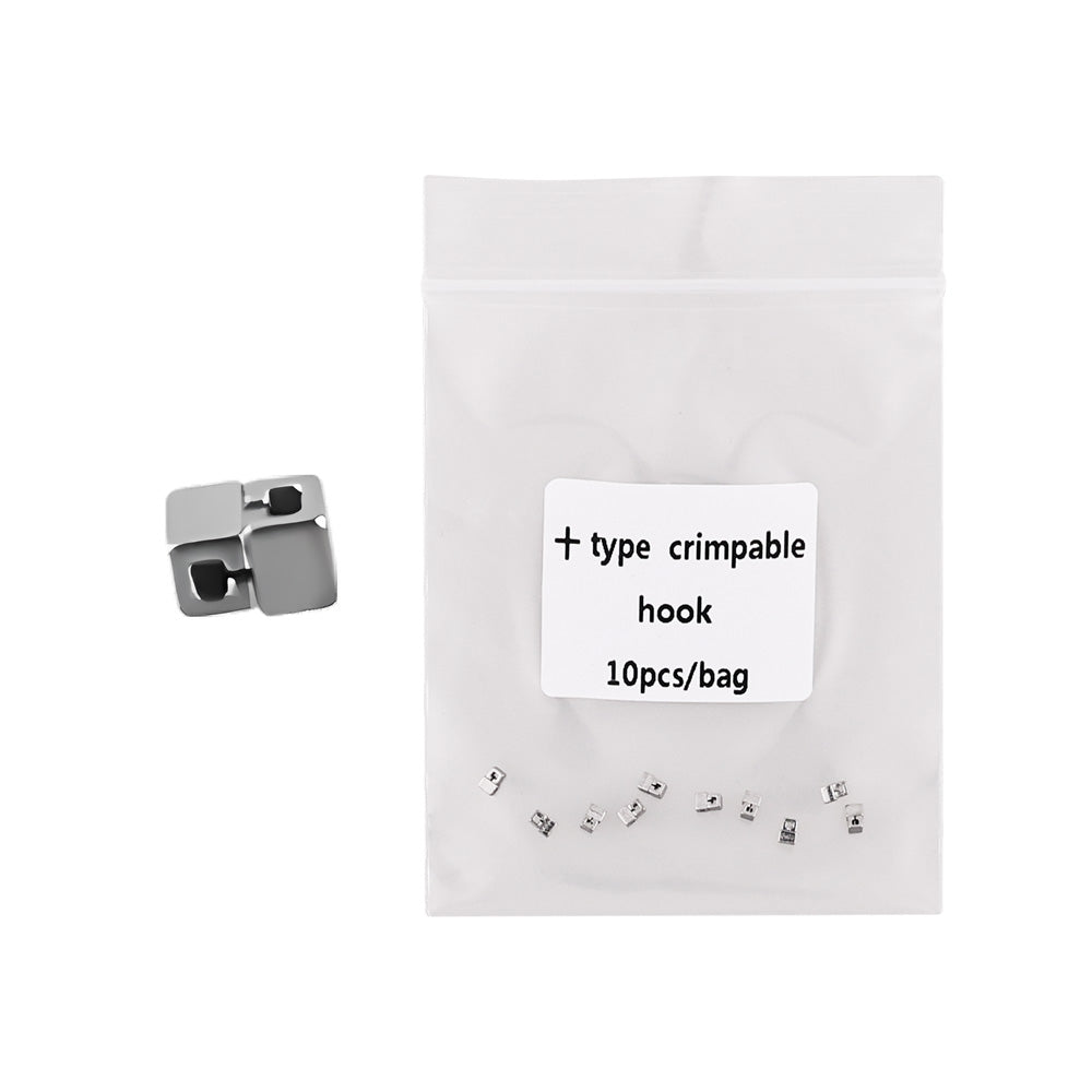 CYZ007 Dental Orthodontic Crimpable Hook 10pcs - Denspay Dental - Sliding Hook