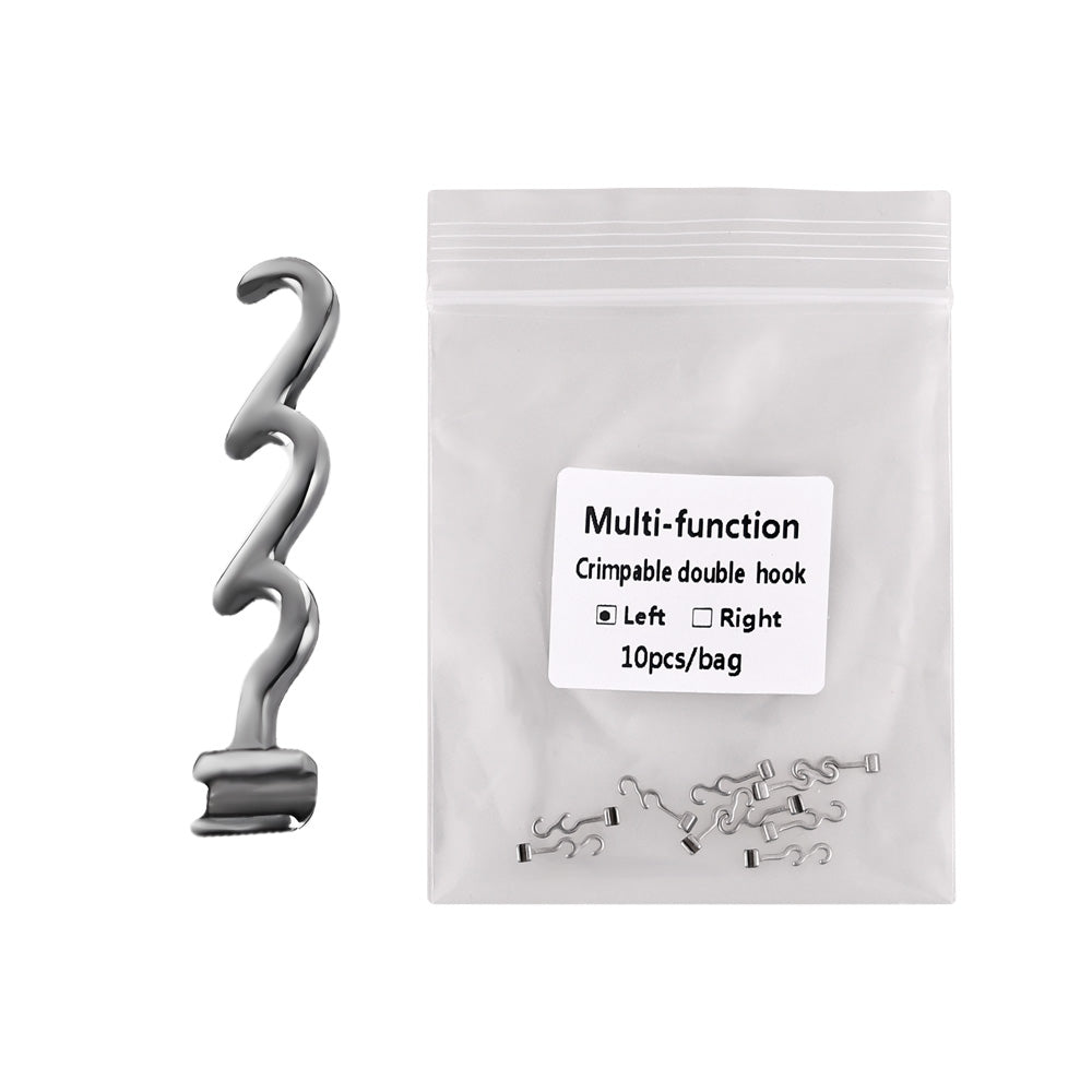 CYZ007 Dental Orthodontic Crimpable Hook 10pcs - Denspay Dental - Sliding Hook