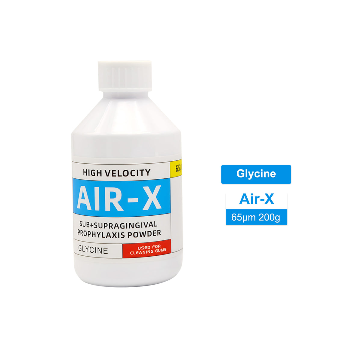 CYM034 Dental Prophy Powder, Glycine & Erythritol Air Flow Sandblasting Powder