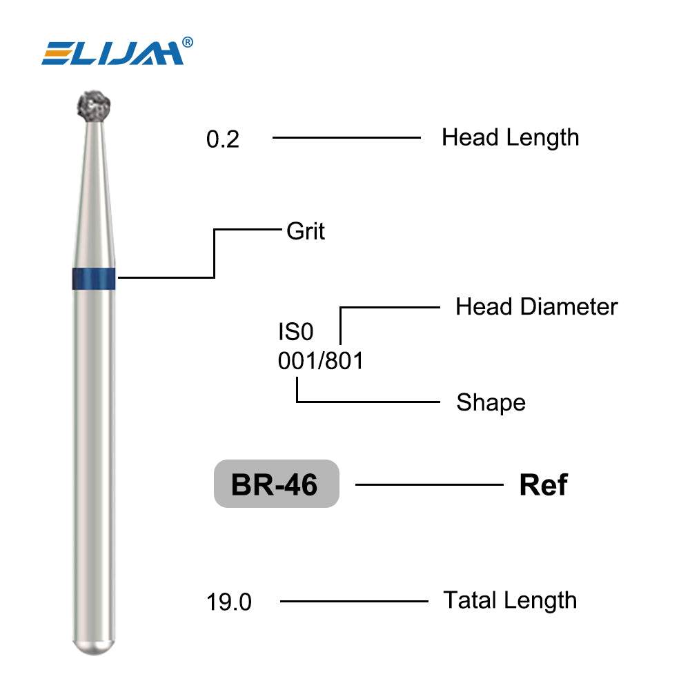 CYF248 Dental Diamond Burs - Denspay Dental - Diamond Burs