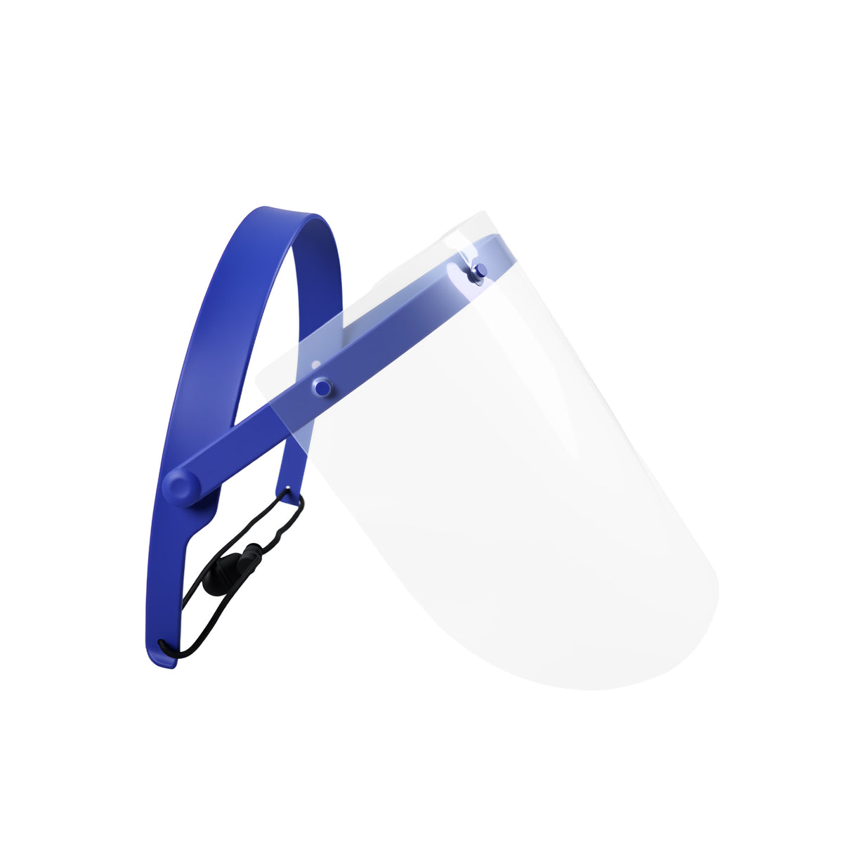 Anti-fog effect display of the visor