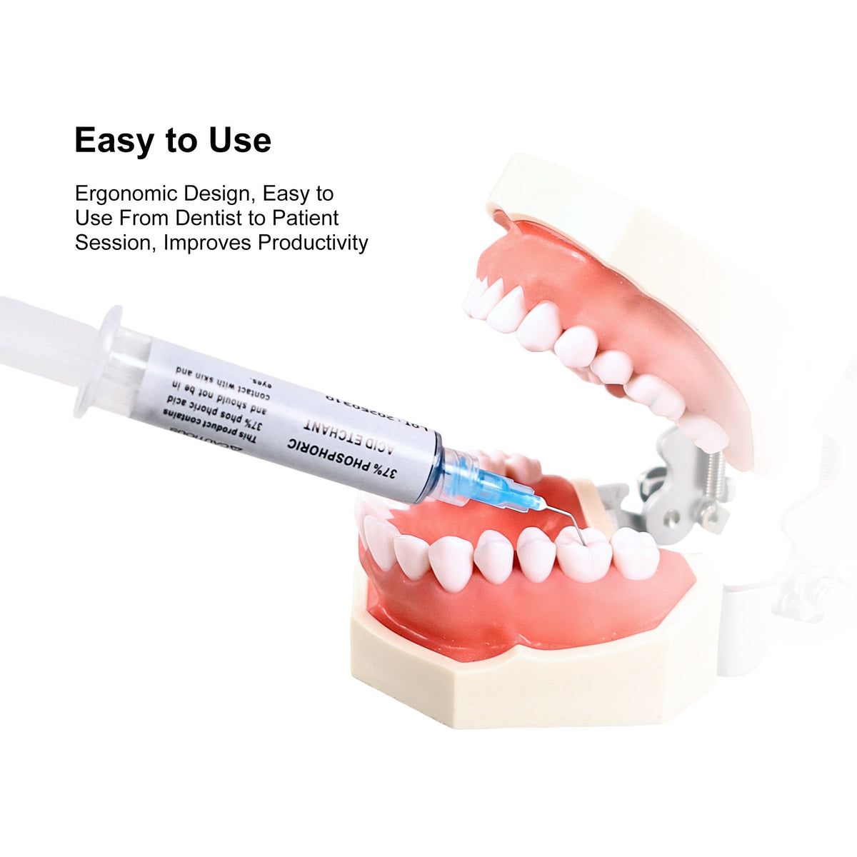 Apply Etchant Gel On Tooth Enamel