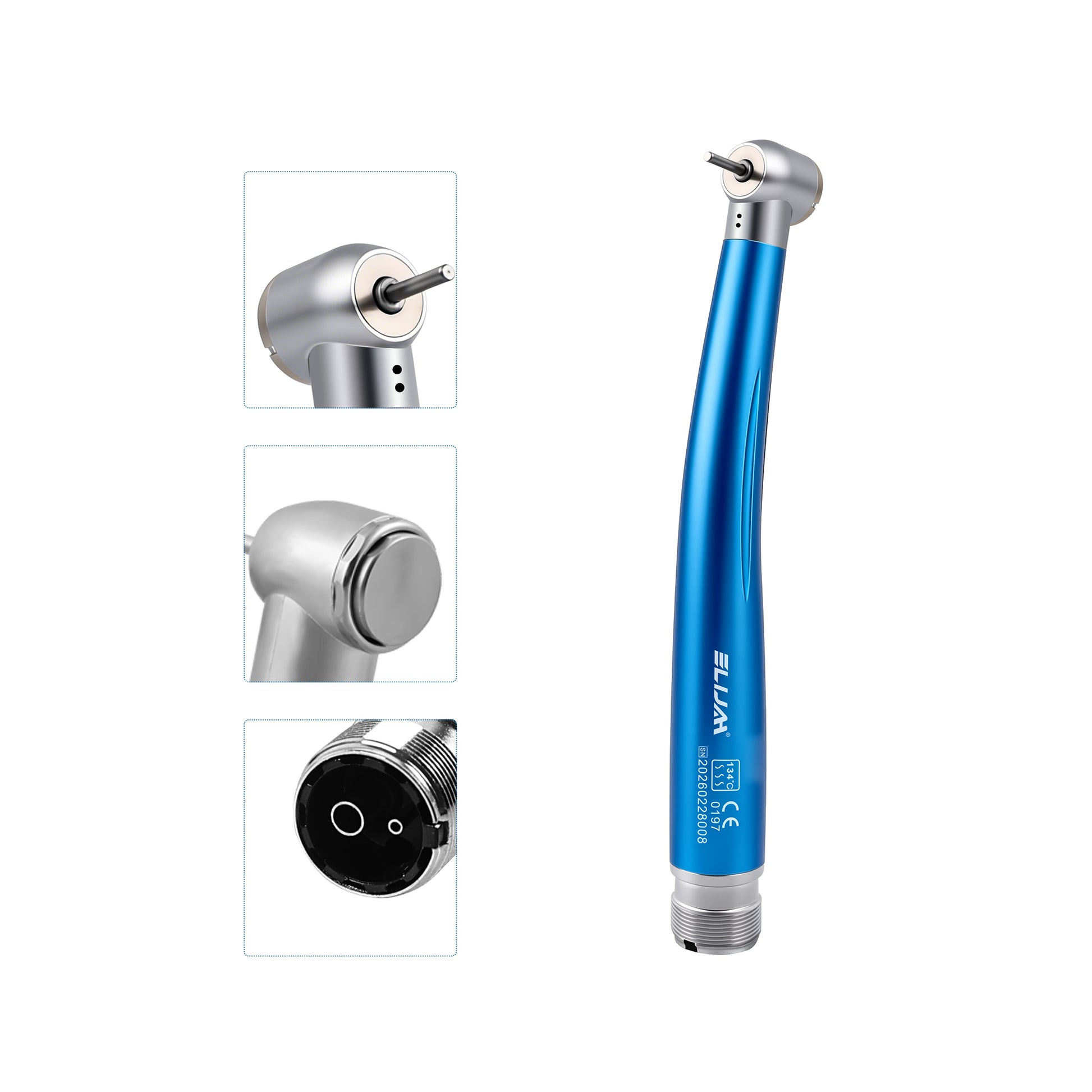 lightweight colorful high speed handpiece single water spray real shot