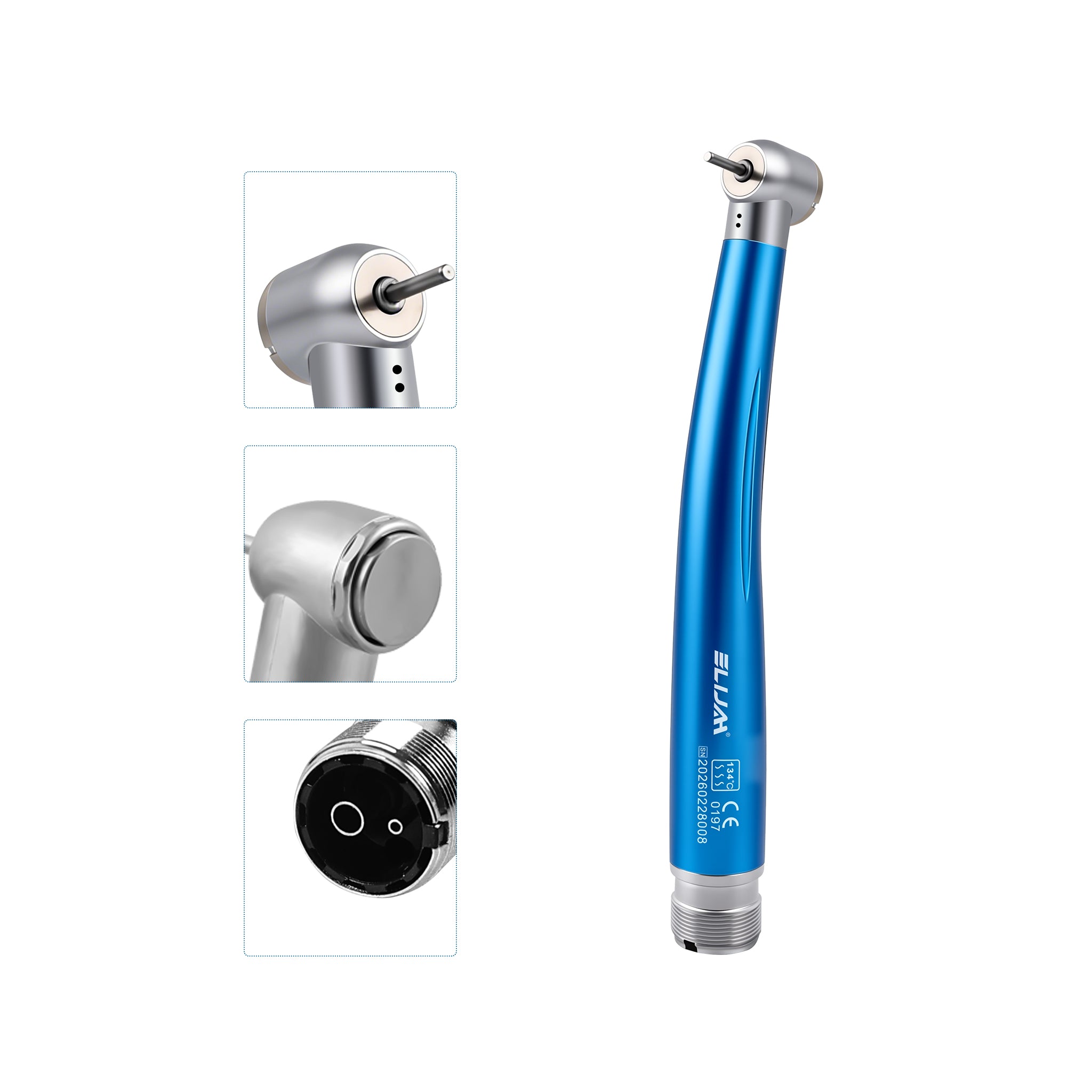 lightweight colorful high speed handpiece single water spray real shot