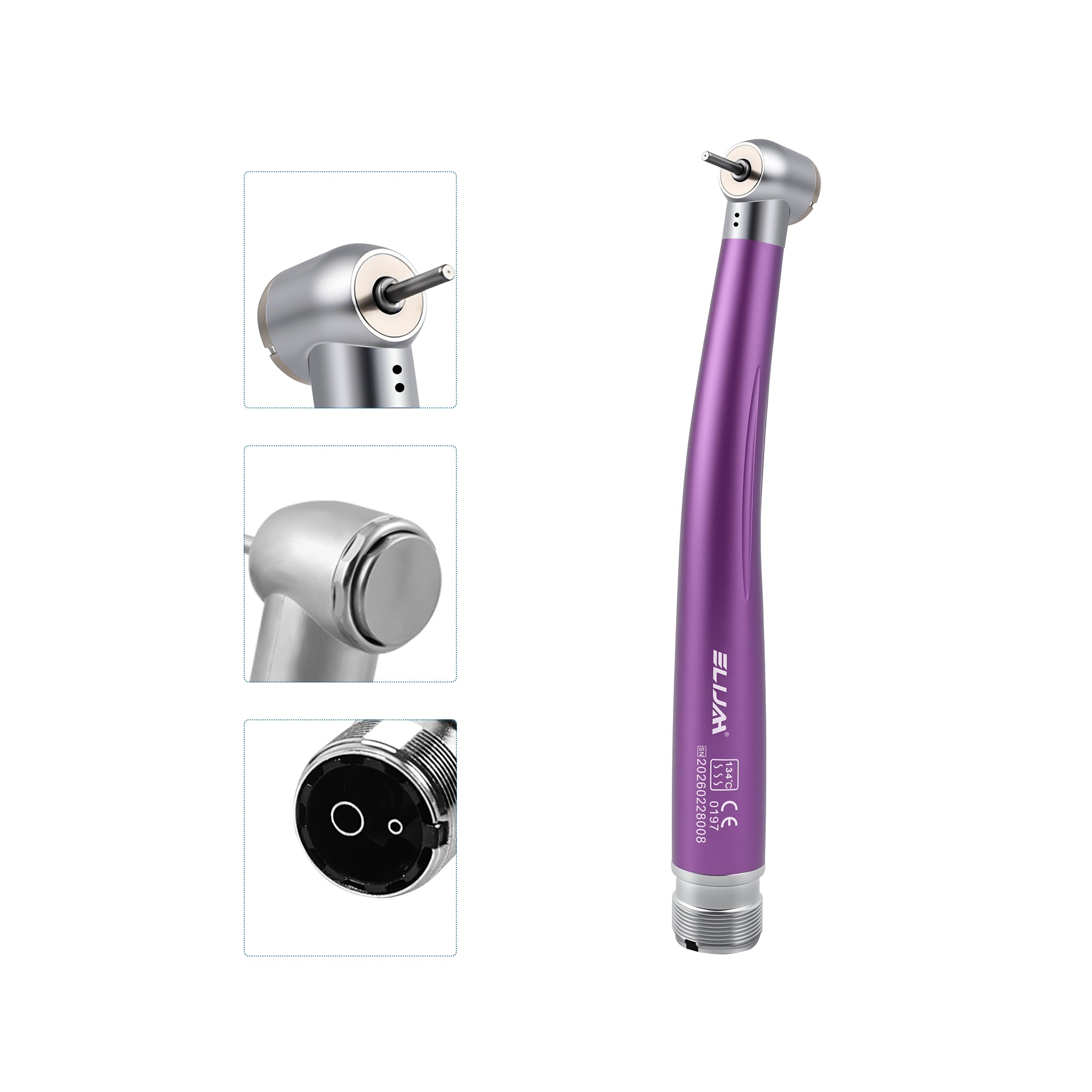 portable colorful high speed handpiece single water spray single unit shot 
