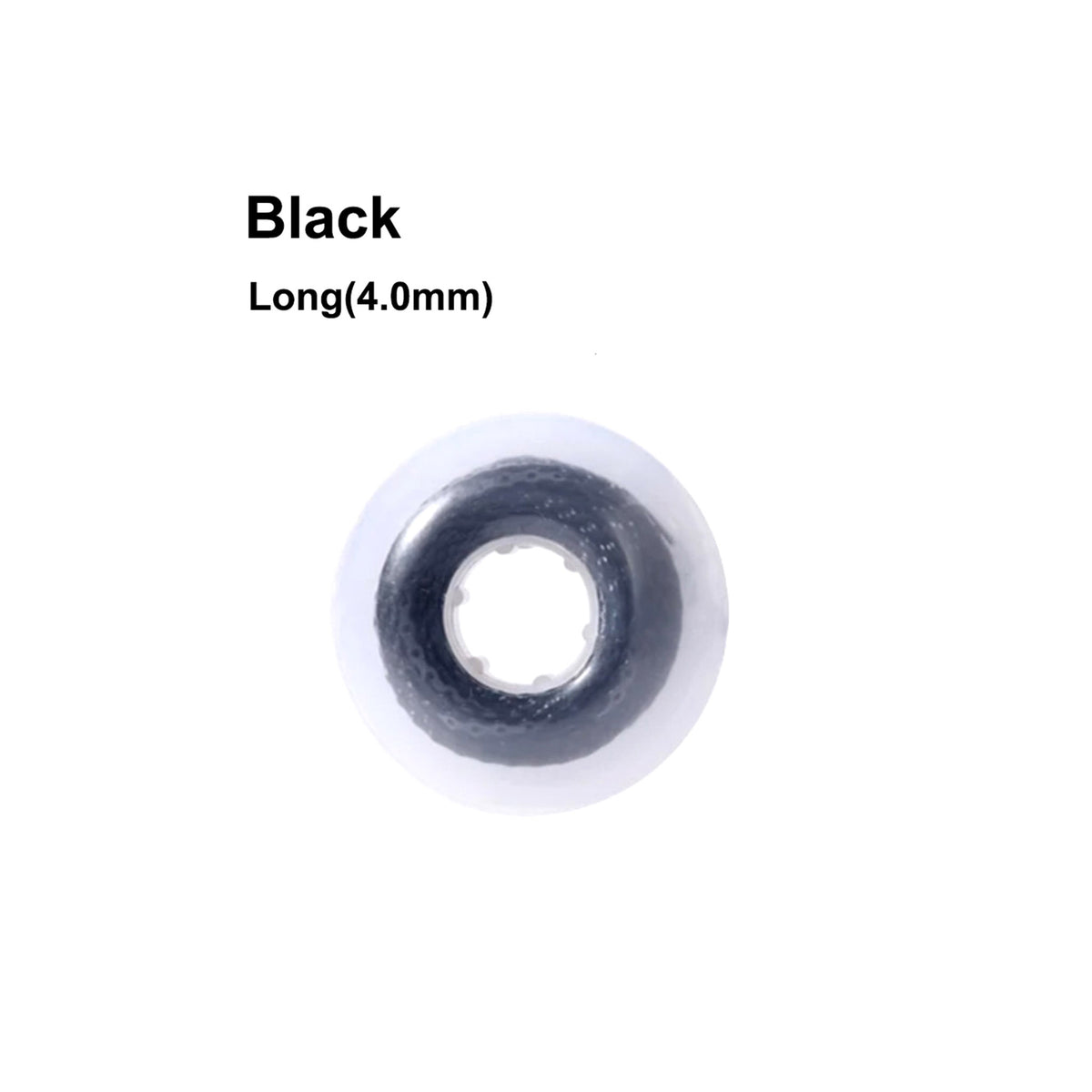 Single roll black orthodontic power chain