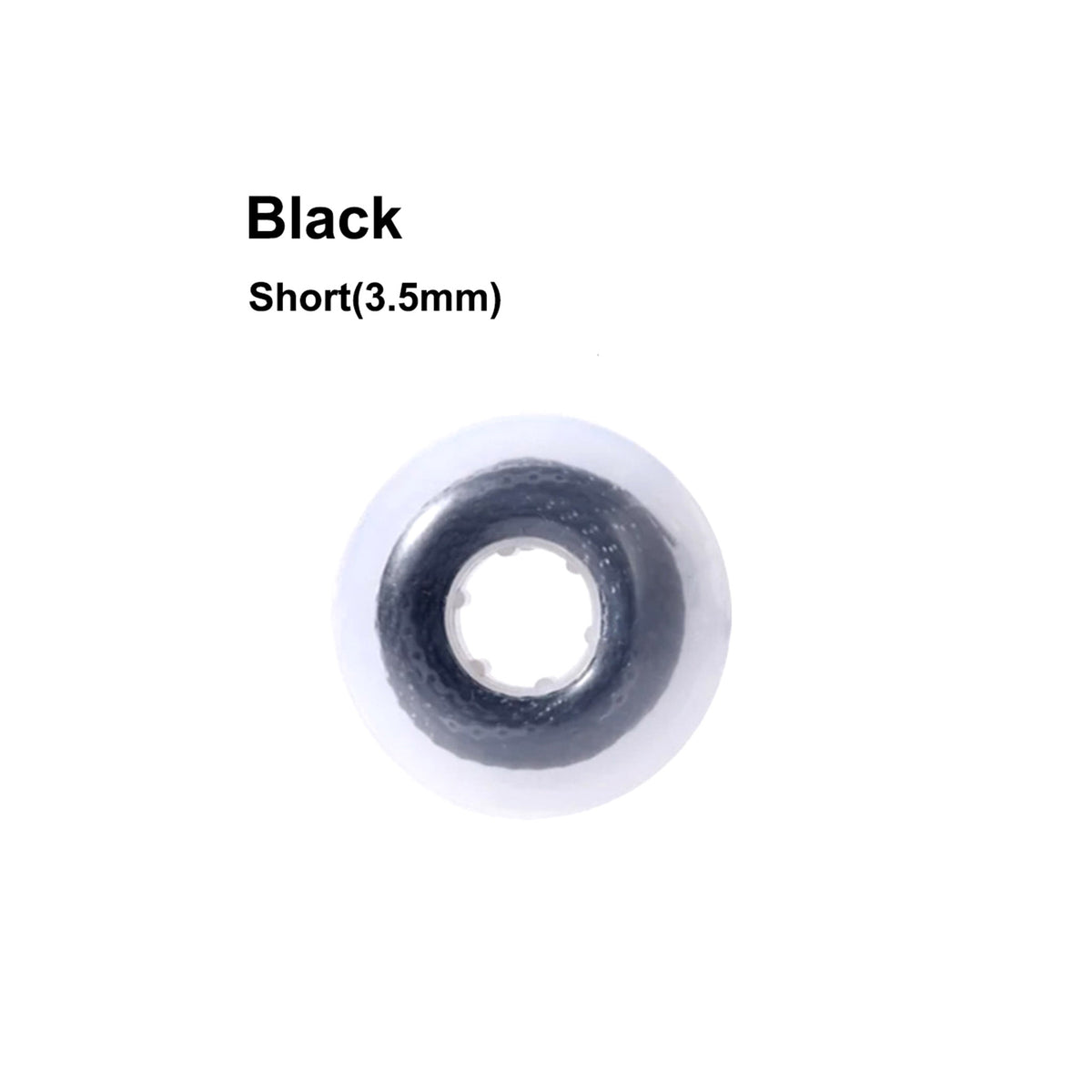 Single roll black orthodontic power chain
