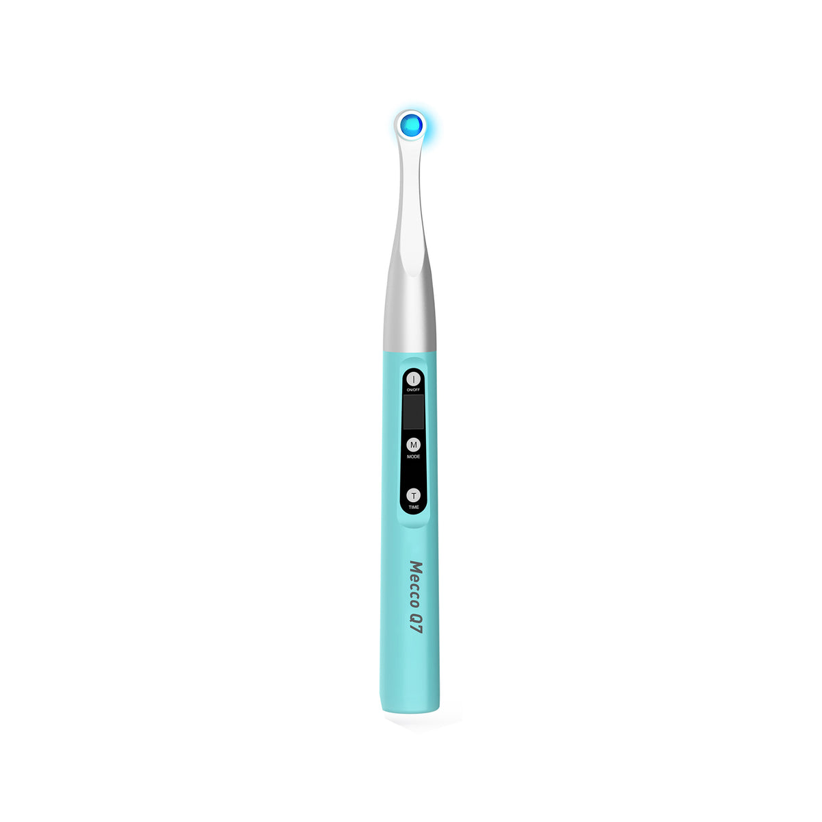 Dimension specification drawing of 1S Cure Q7 curing light