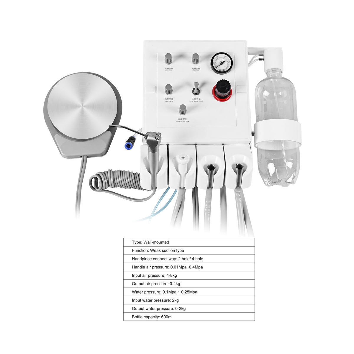 Clinical caries removal and tooth preparation scene