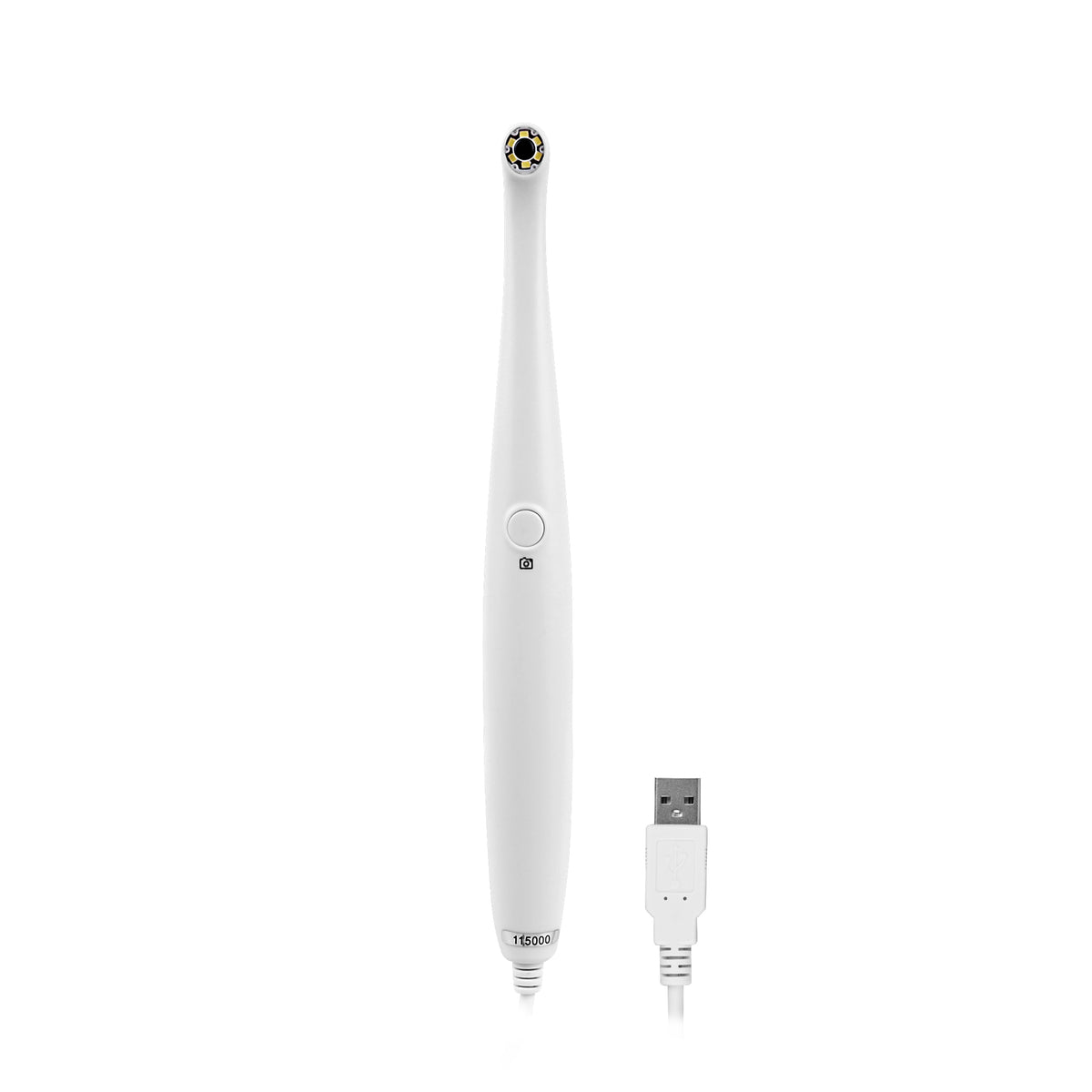Ergonomic slim handheld body of dental camera