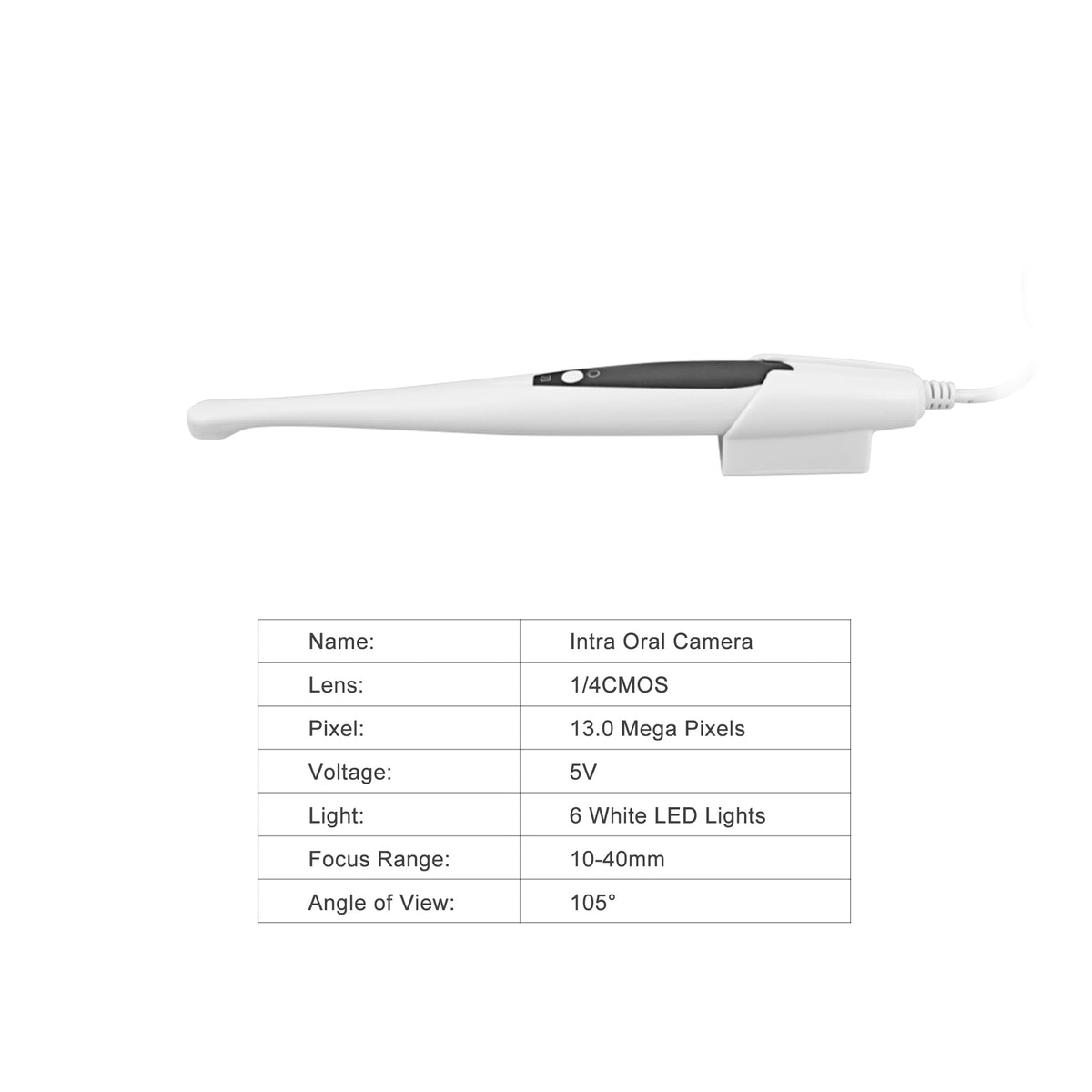 Full package accessories of 6LED dental intra oral camera