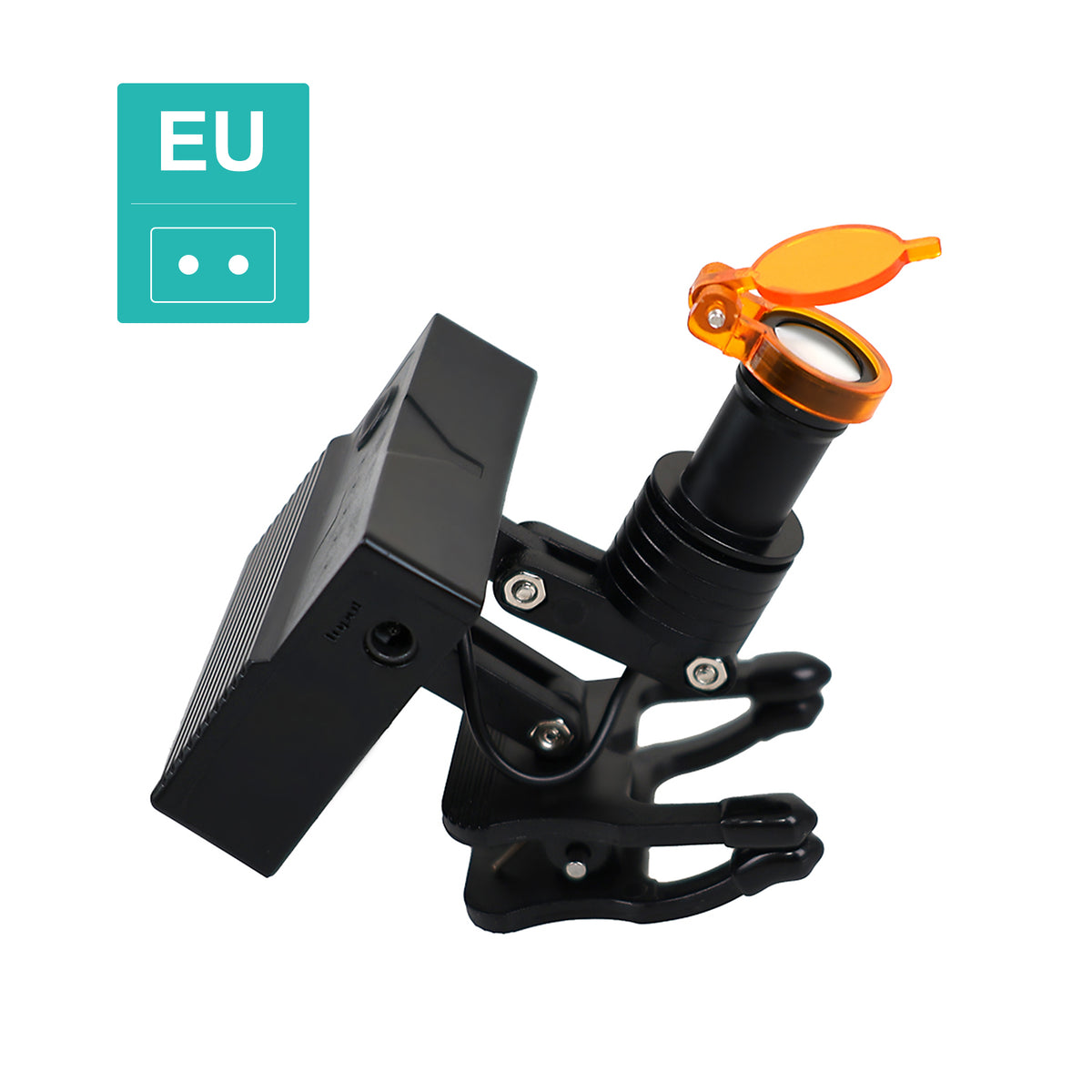 Adjustable rotation structure of dental LED headlight