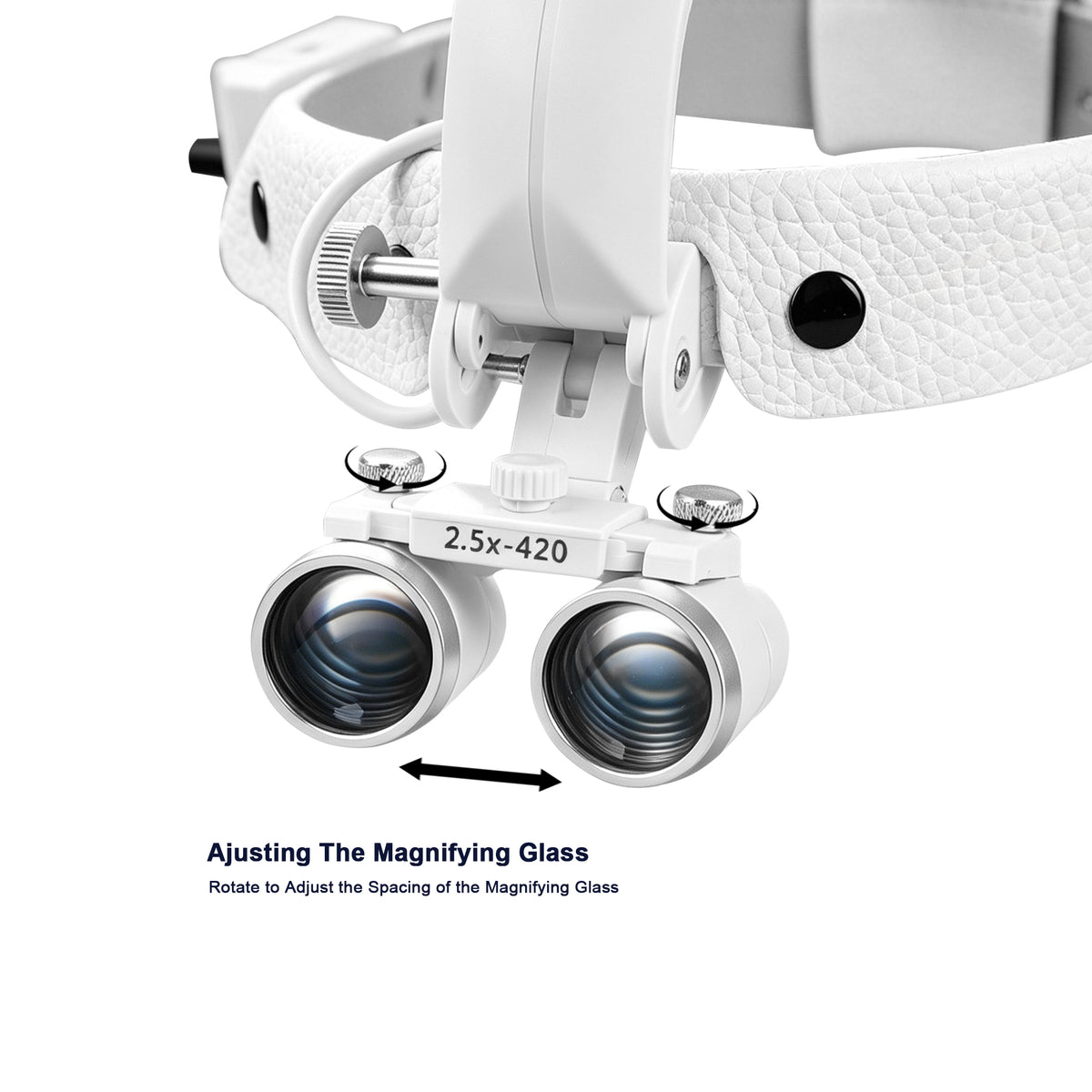 3.5X-420 binocular magnifying lens of dental headband loupes