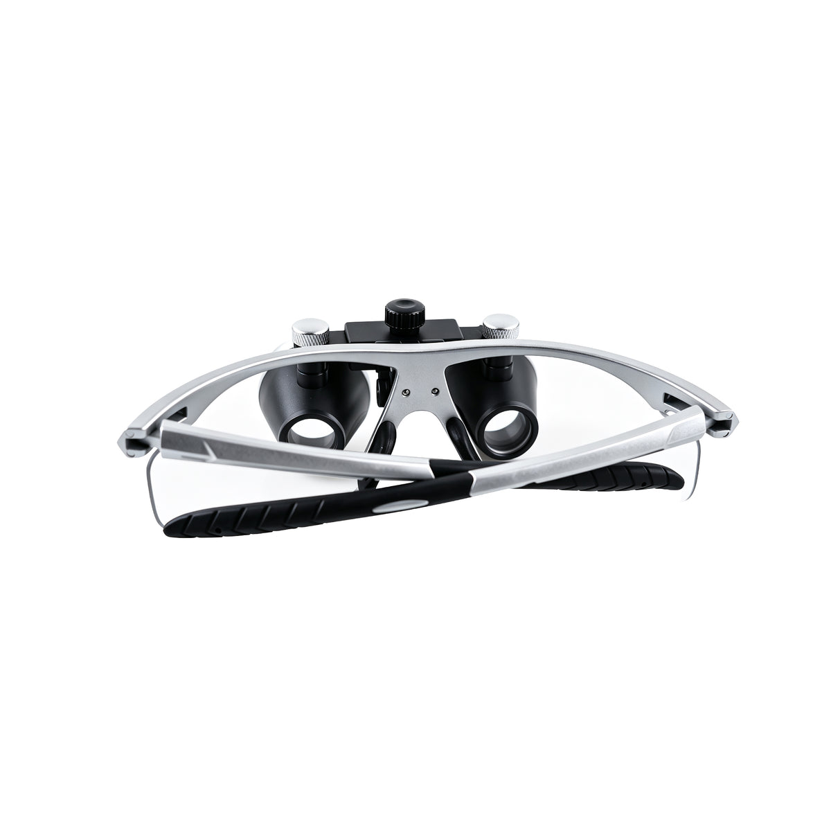 Dental implant surgery using dental loupes with headlight