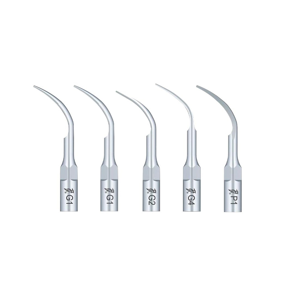Dental Ultrasonic Scaler Tips G1 G2 G4 P1 Piezo Scaling Inserts