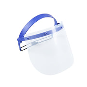 Dental detachable medical face shield 1 frame 10 sheets blue frame