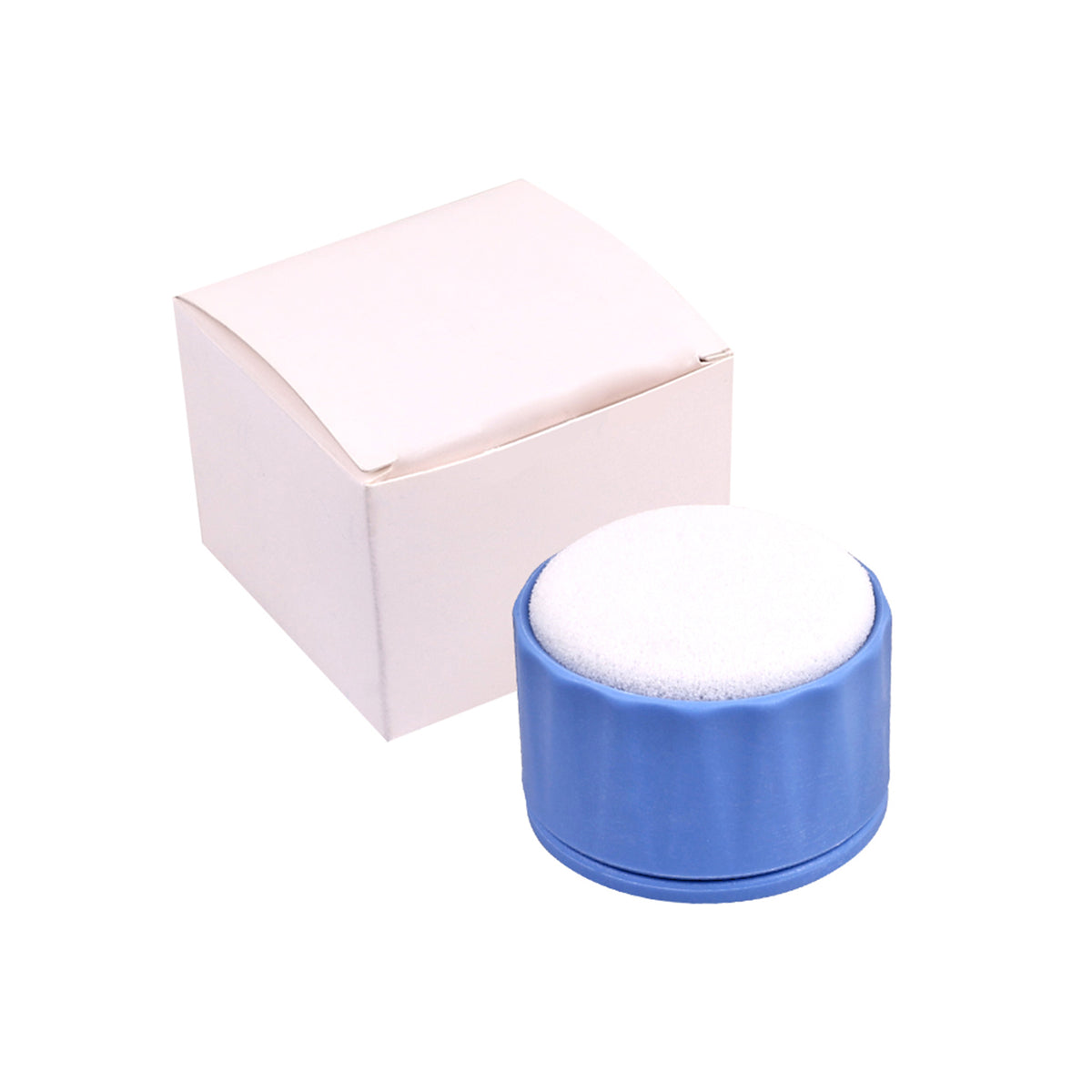 Dental endo file holder with sponge and paper box package