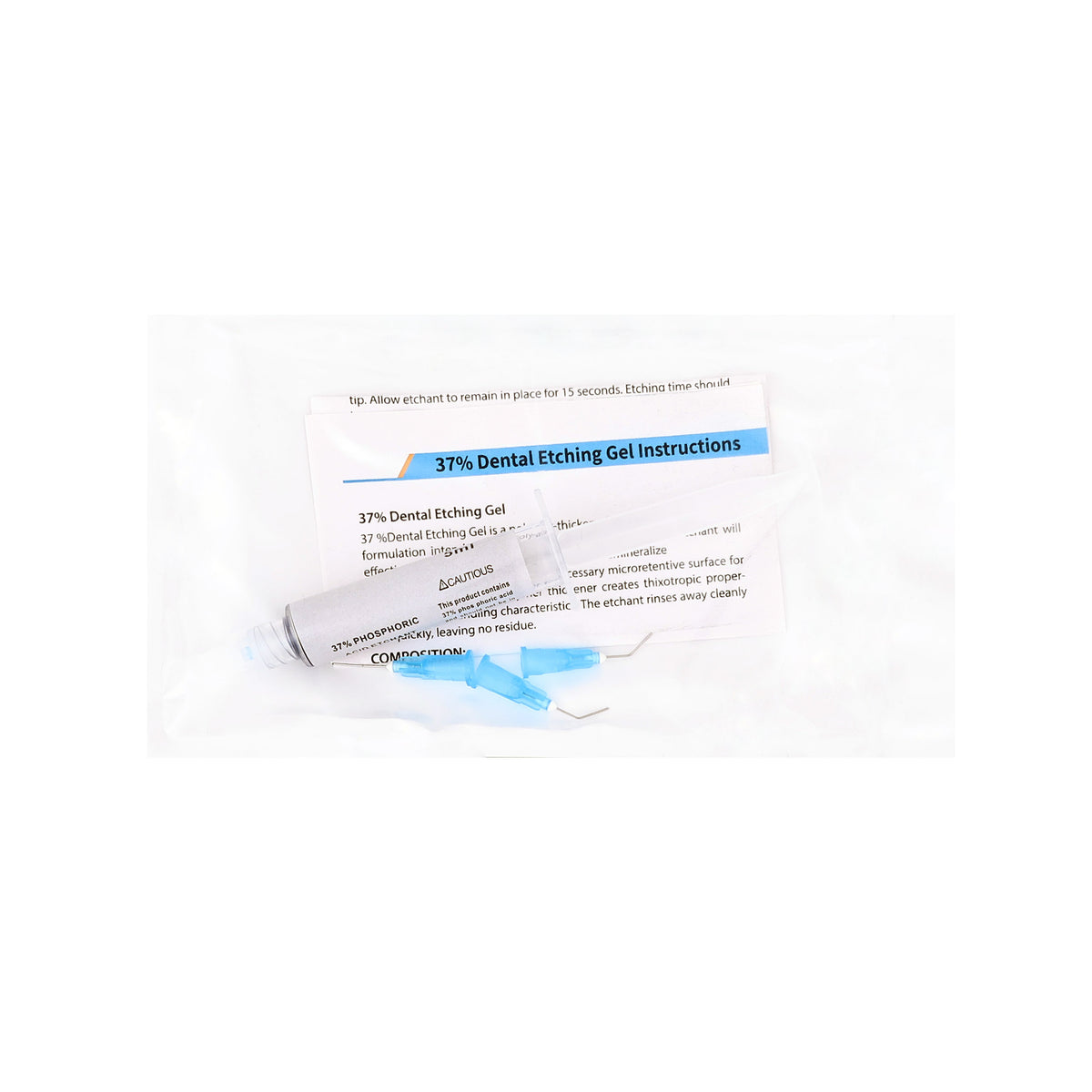 Dentist Using Etchant Gel in Dental Clinic