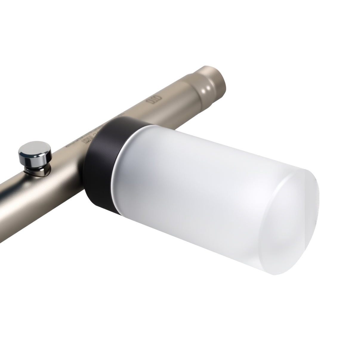 Detachable powder bottle for dental alumina sandblasting gun