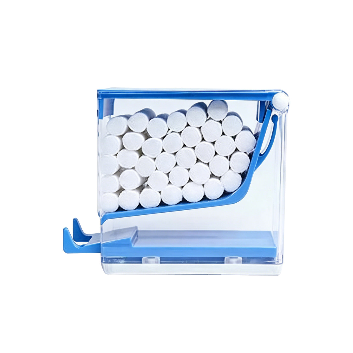 	Different size dental cotton rolls comparison