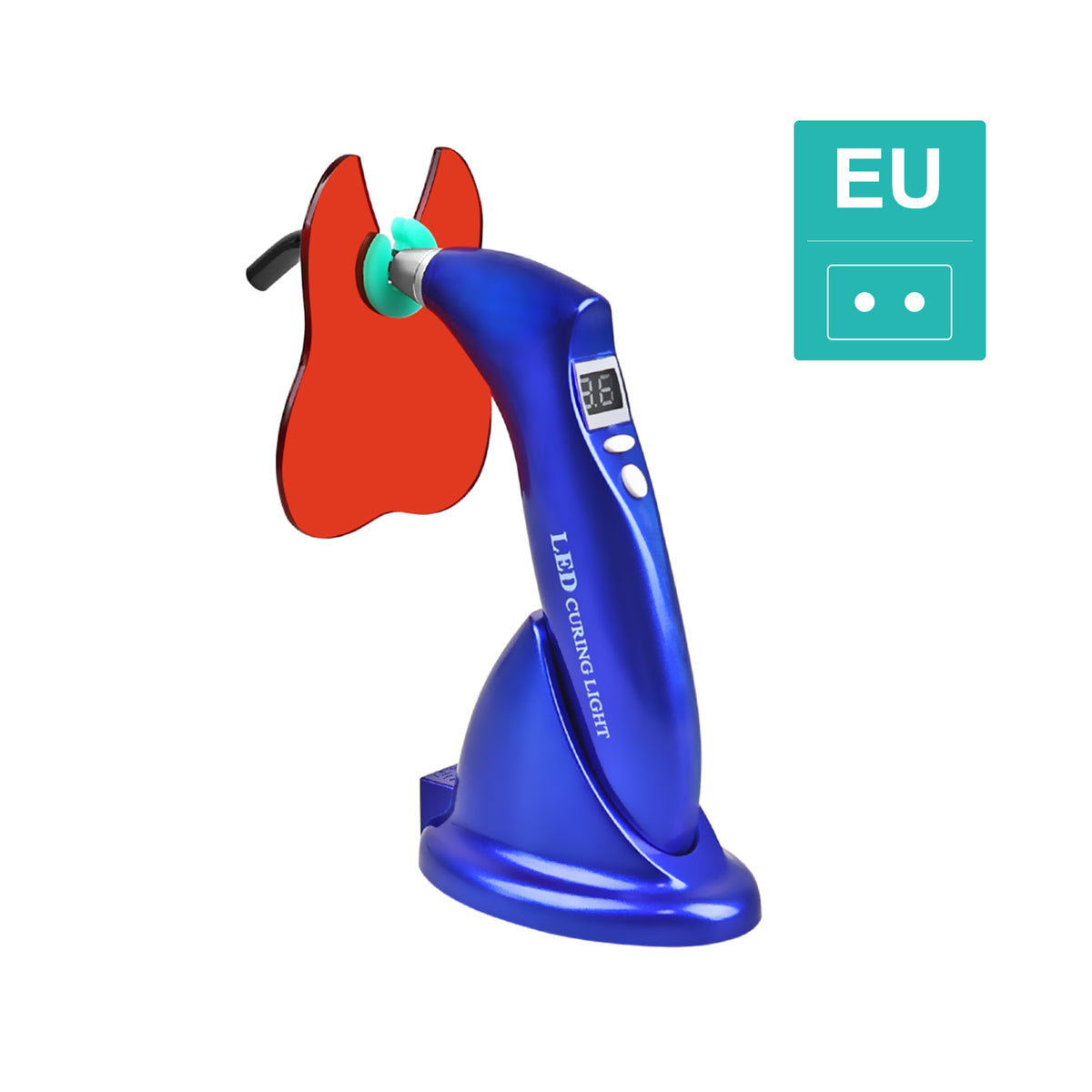 360° rotatable lamp‑head flexible structure of dental LED curing light