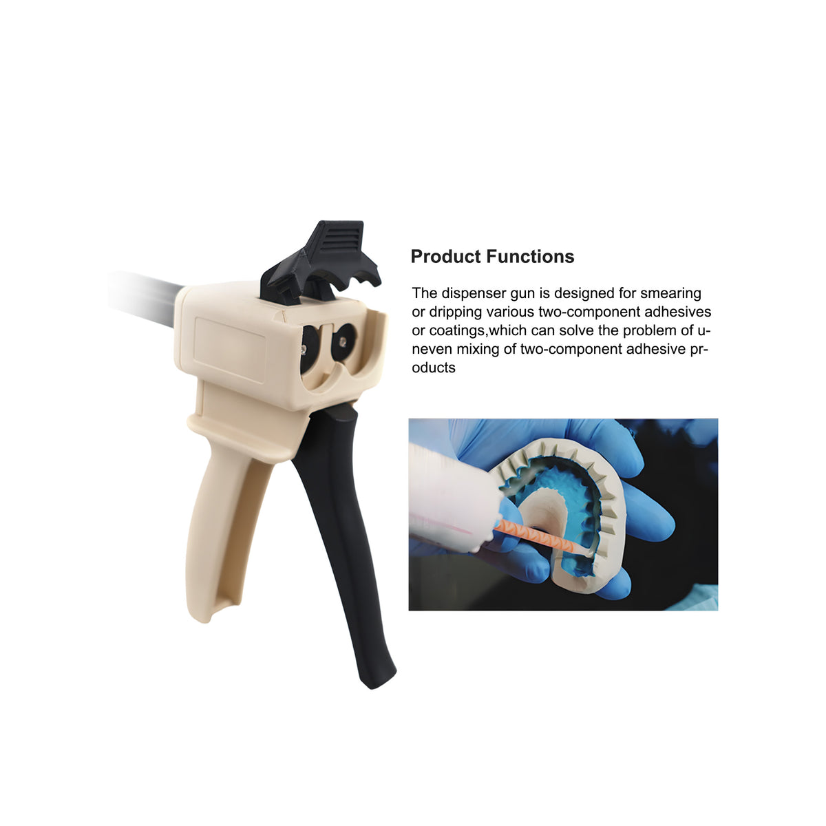 For VPS silicone impression taking