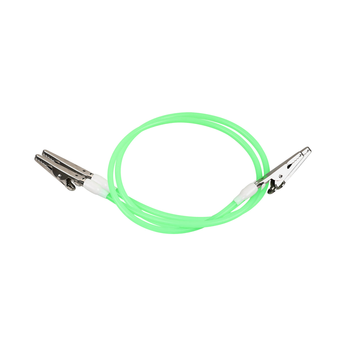 Green dental silicone bib clip single