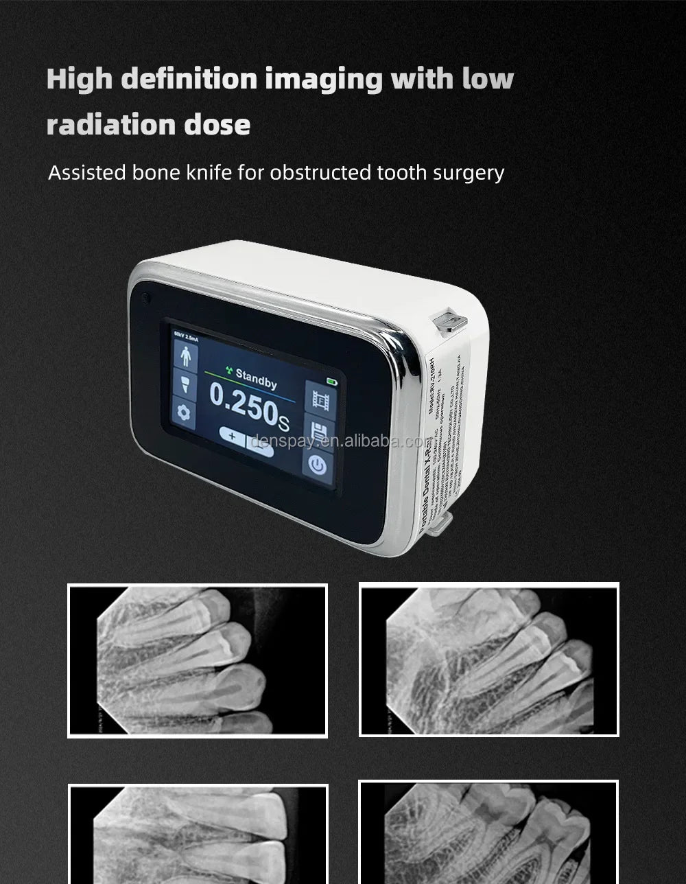 CYG077 Portable Dental X-Ray Machine RV-350R Touch - Denspay Dental - X-ray Machine