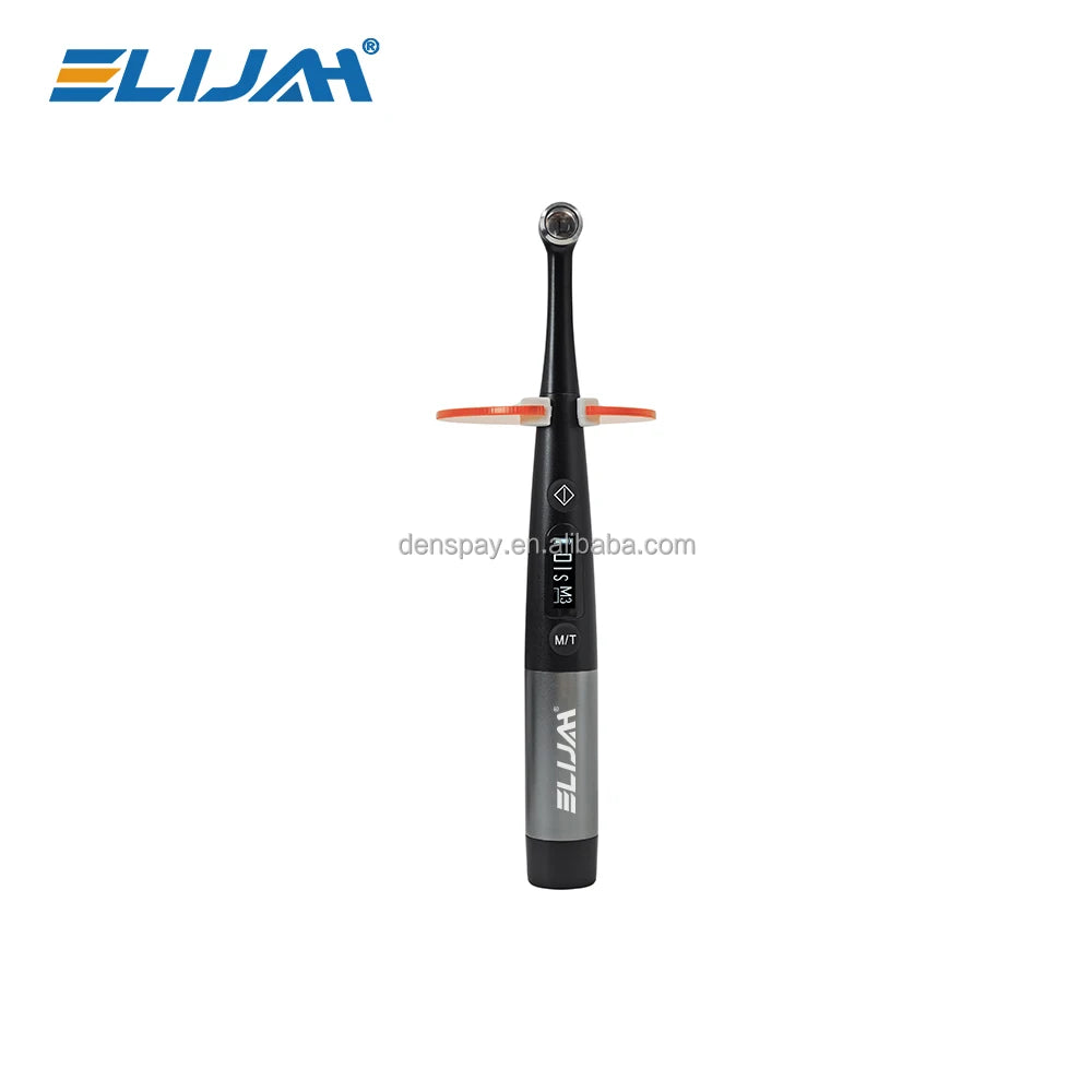 New Arrival ELIJAH Electric High-Power LED 1s Curing Light with Built-in Radiometer for Precise Dental Restorations - Denspay Dental - Curing Light