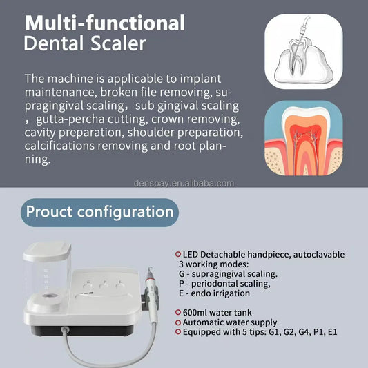 CYB098 MP7+ Ultrasonic Scaler - Denspay Dental - Ultrasonic Scaler