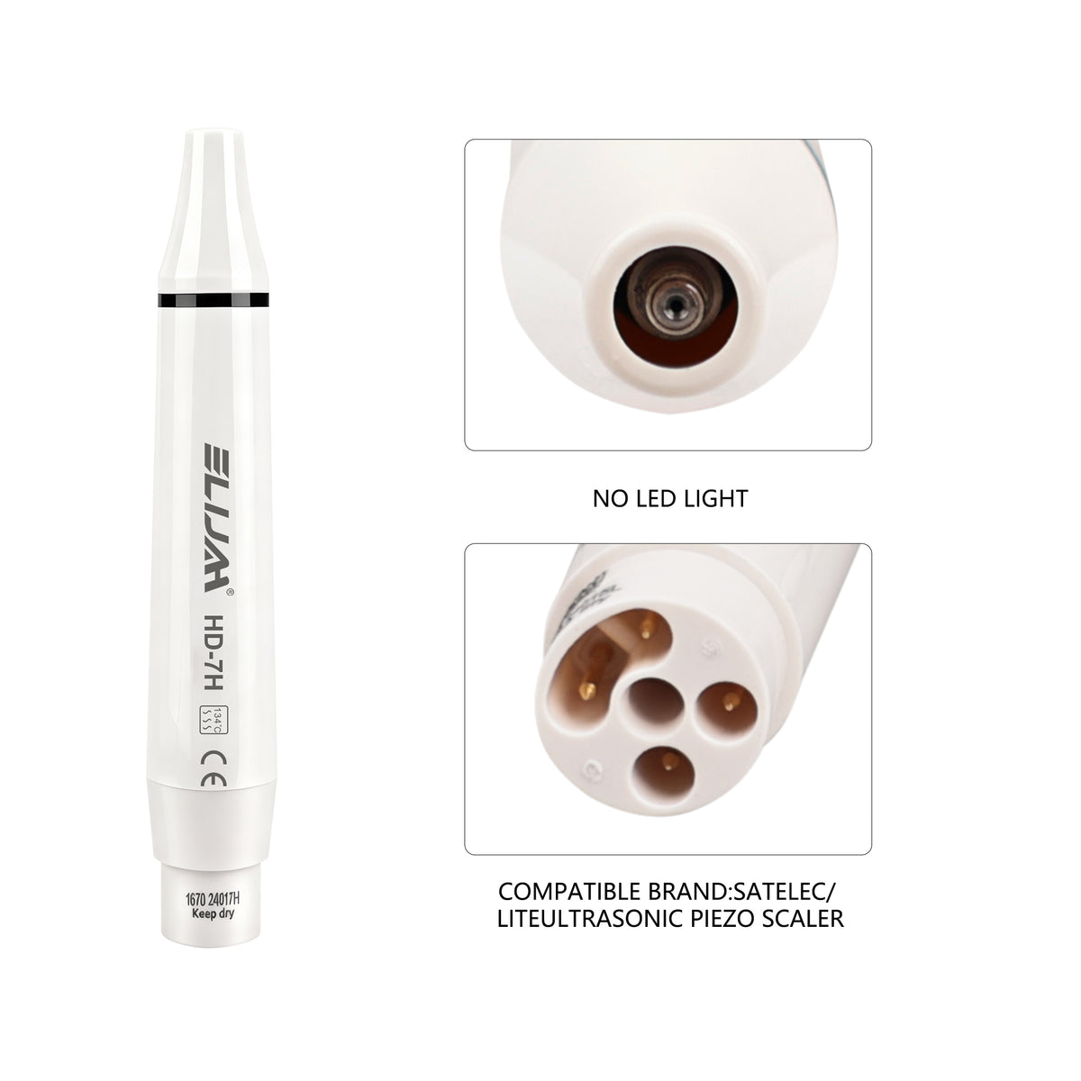 CYB091 Dental Ultrasonic Piezo Scaler Handpiece LED
