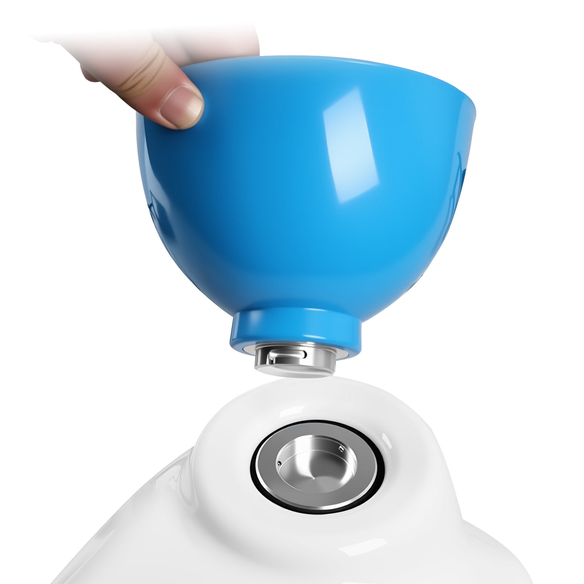 Demonstration of removing mixing bowl from host