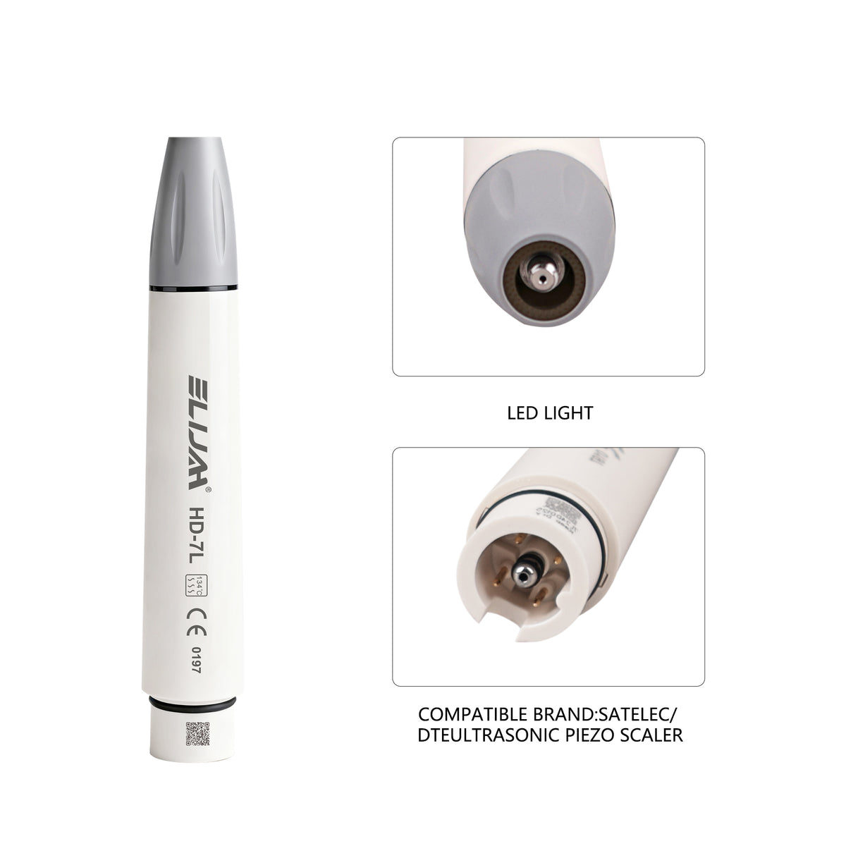 CYB091 Dental Ultrasonic Piezo Scaler Handpiece LED