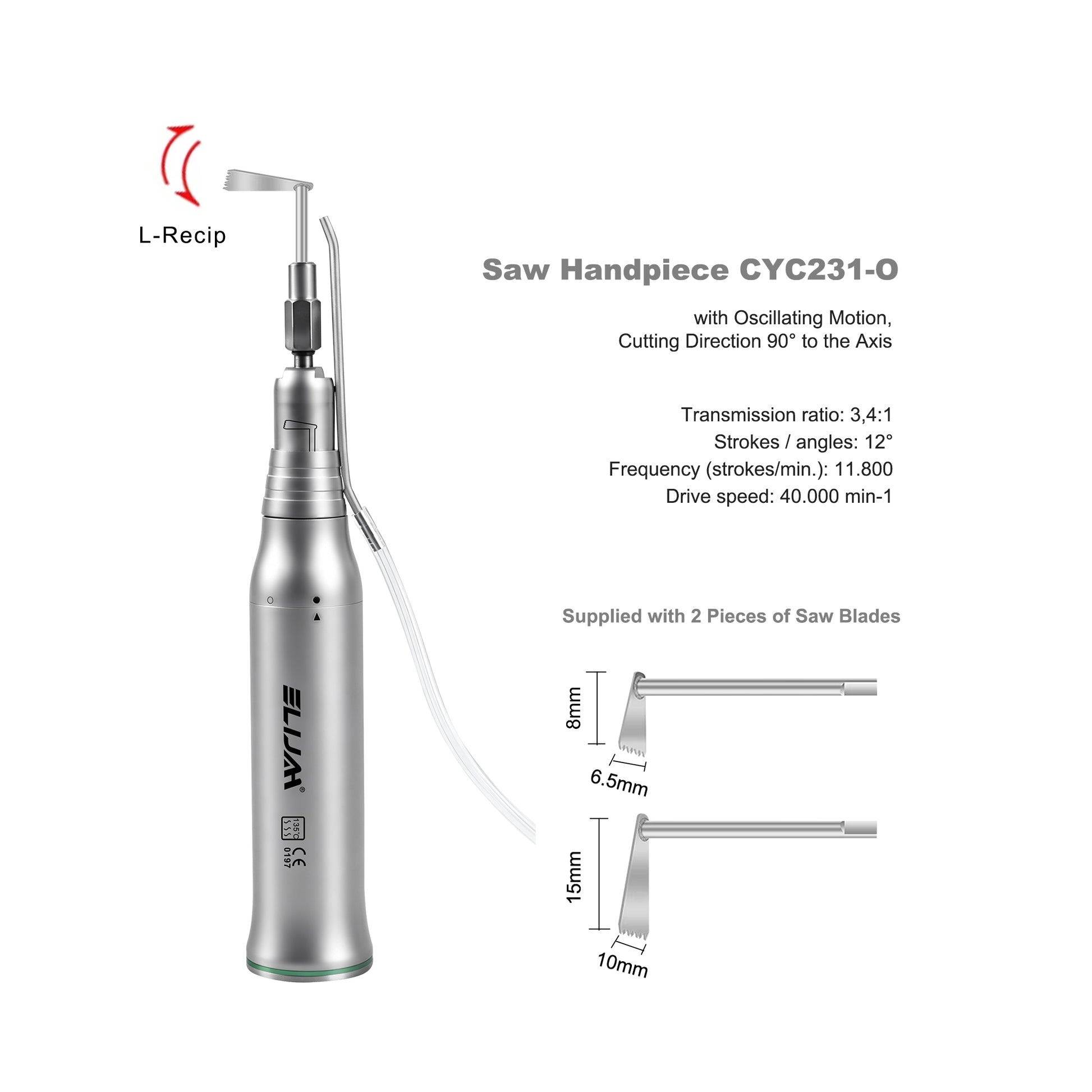 Handpiece External Water Spray Structure