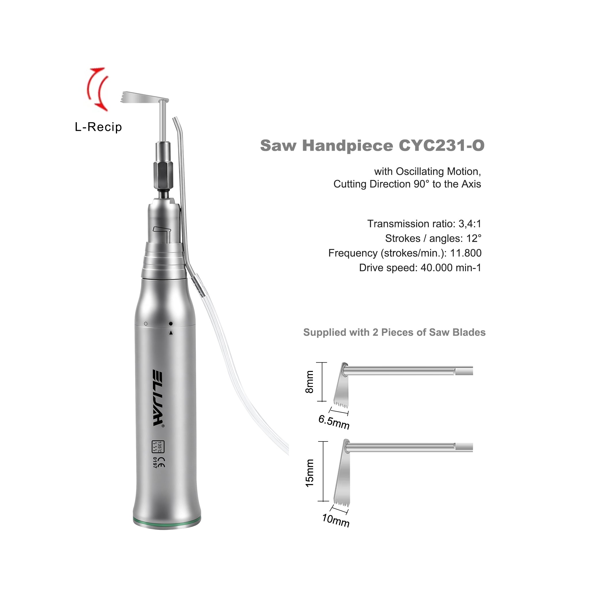 Handpiece External Water Spray Structure