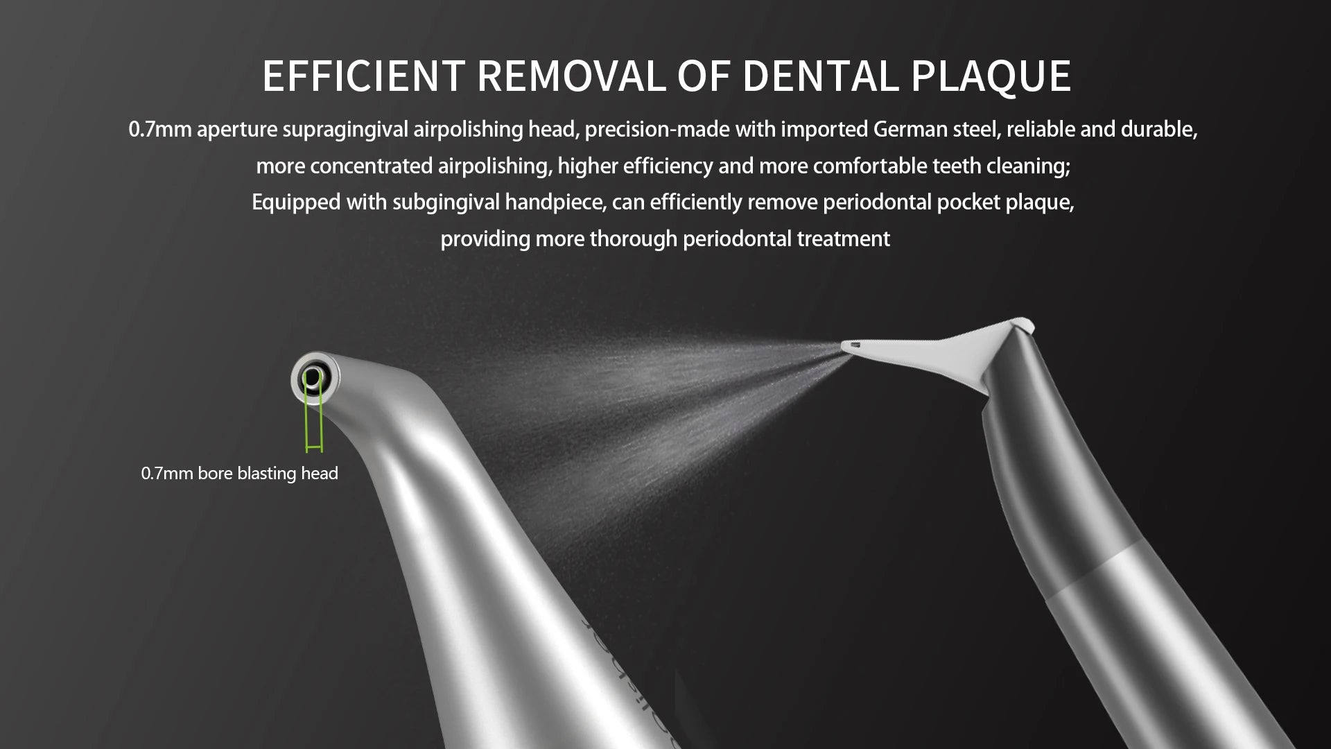 CYB100 2 in 1 Dental Ultrasonic Scaler VRN DQ-80 - Denspay Dental - 2-in-1 Dental Scaler