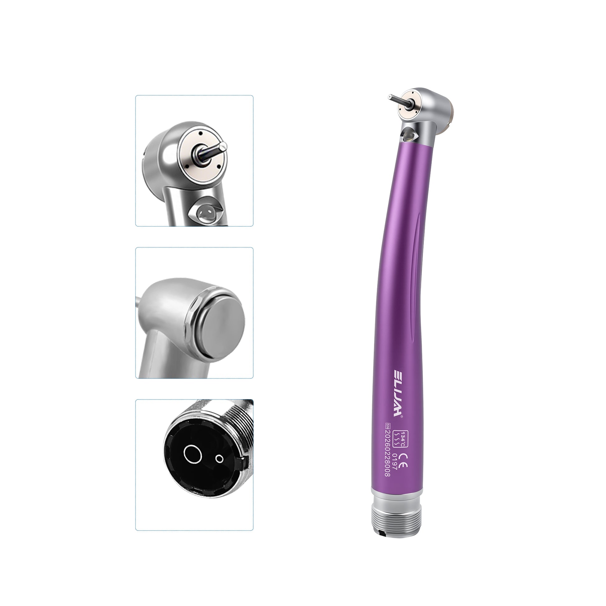 oral filling led colorful high speed handpiece 3 water spray usage scene