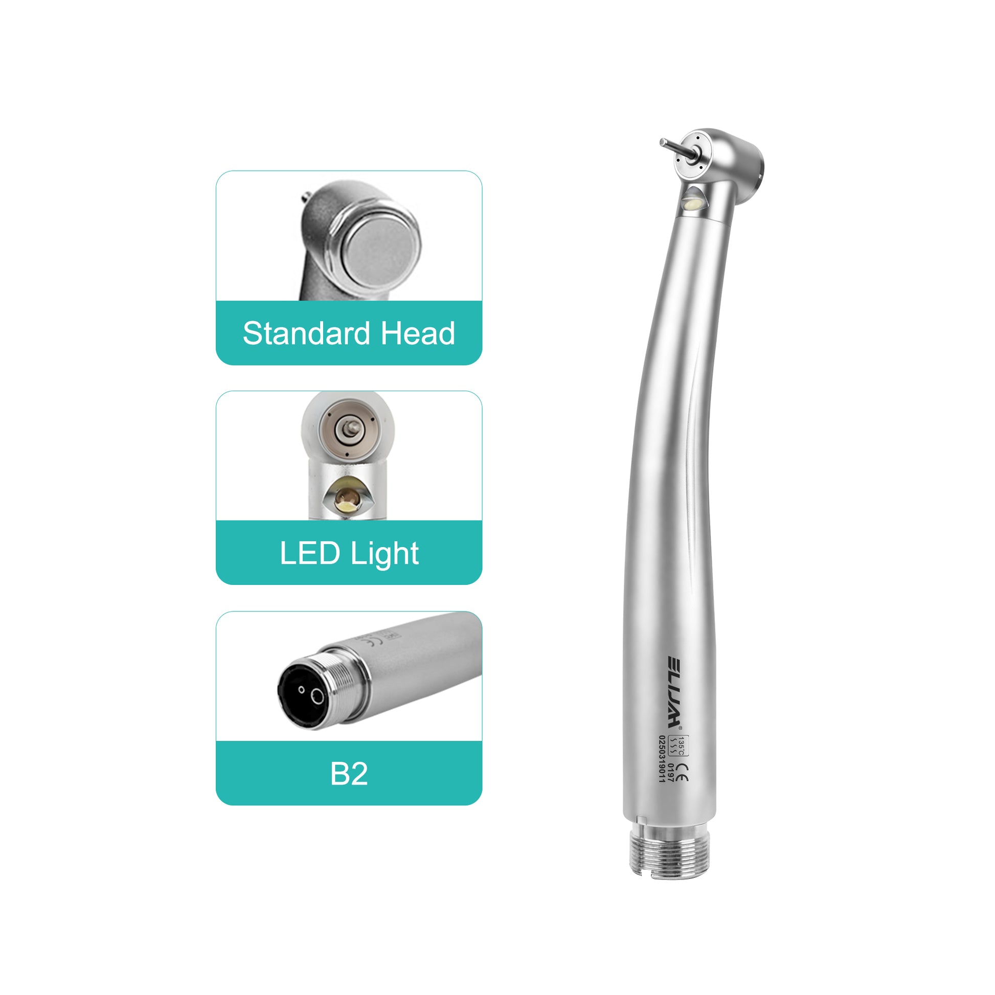 panamax led high speed dental handpiece close up shot