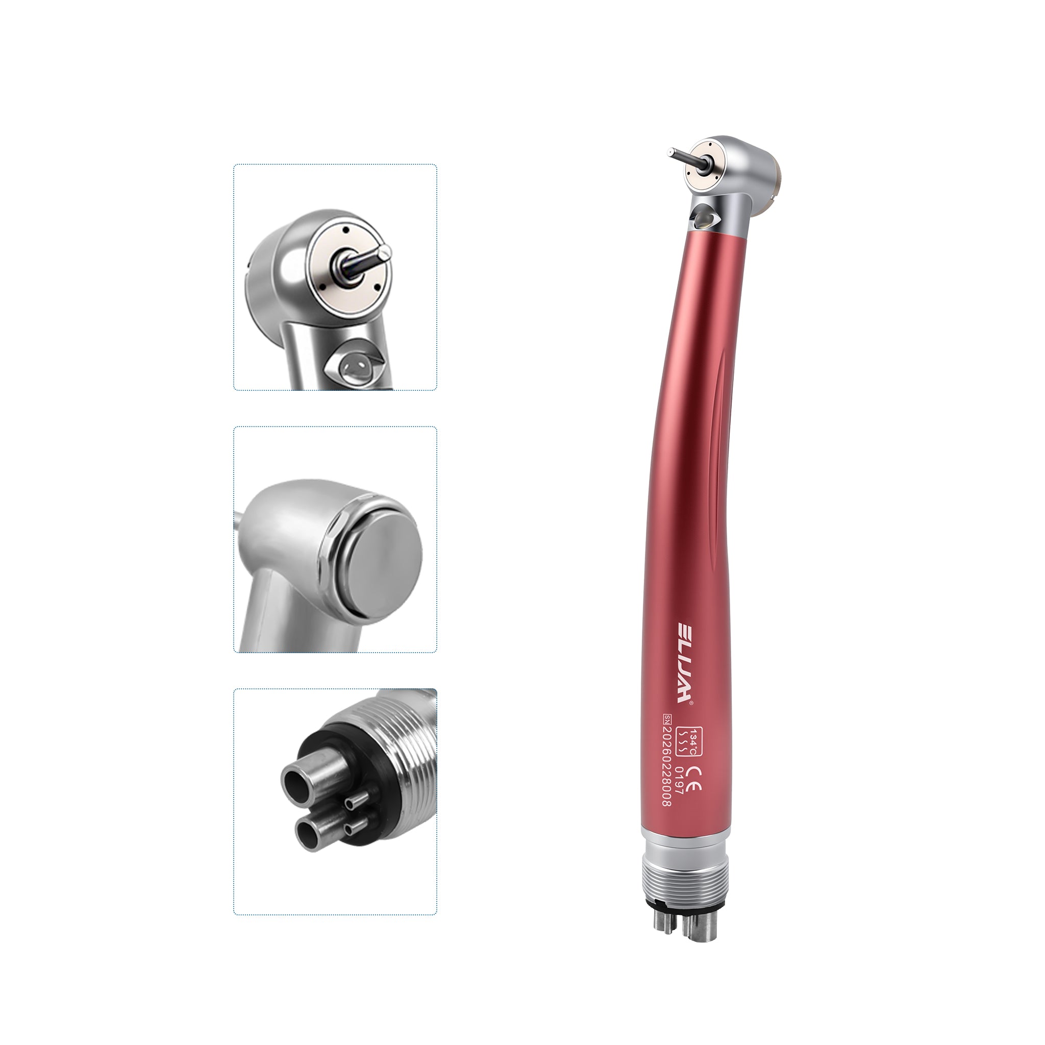 CYC205 LED Colorful High Speed Handpiece 3 Water Spray