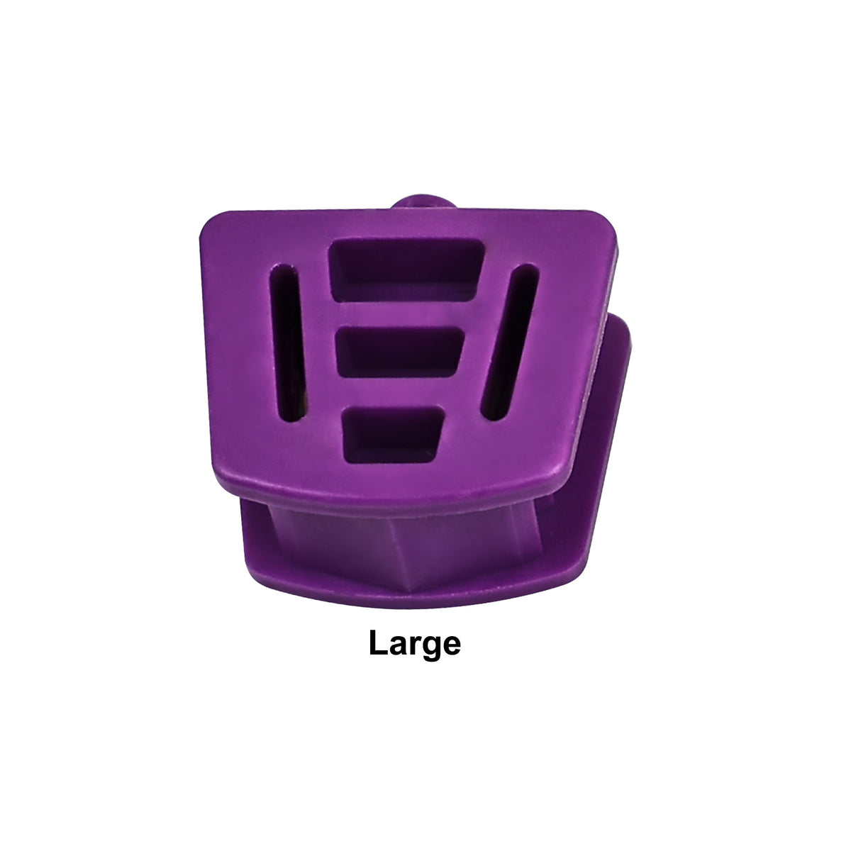 	Purple large size dental occlusal bite block